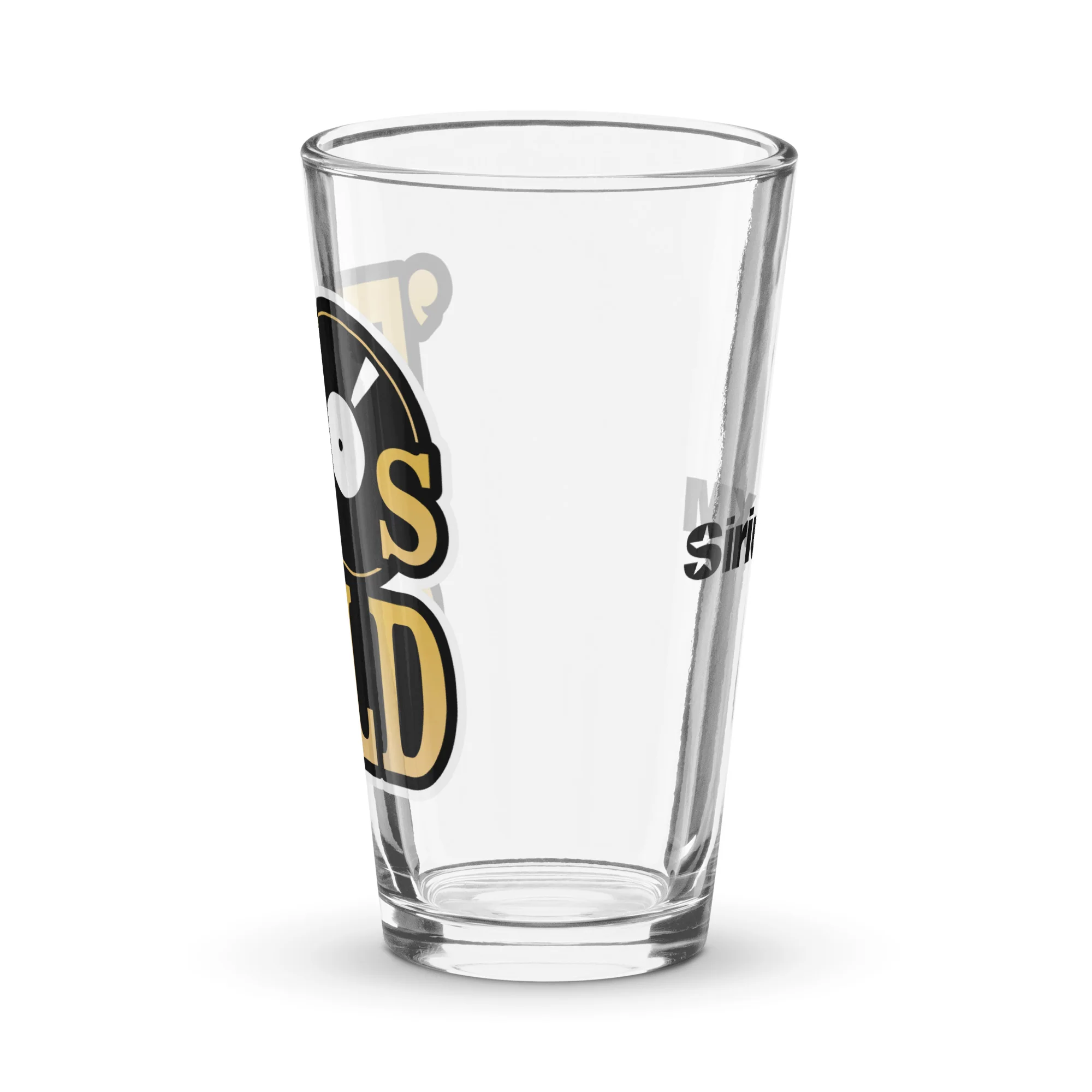 50s Gold: Pint Glass - Image 3