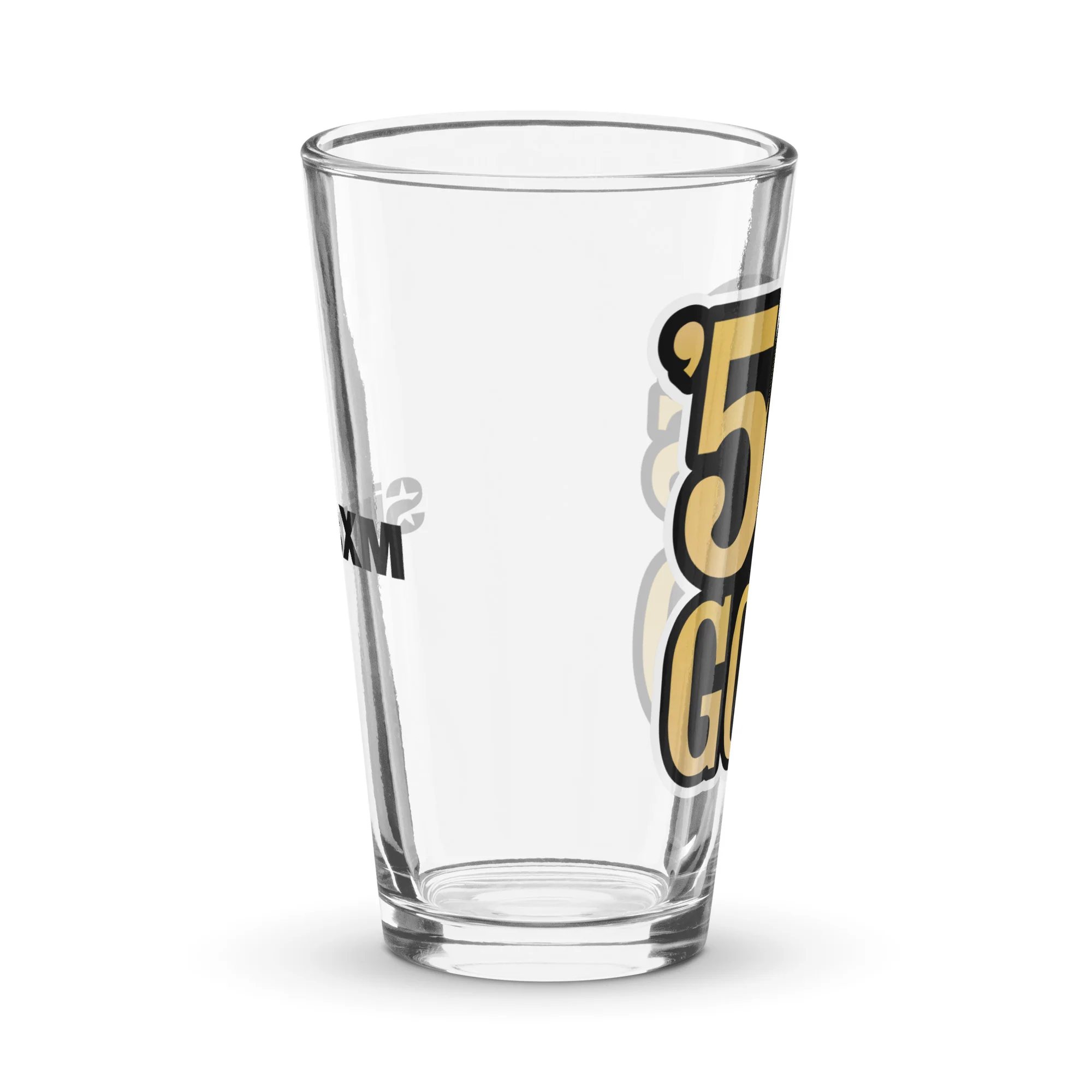 50s Gold: Pint Glass - Image 4