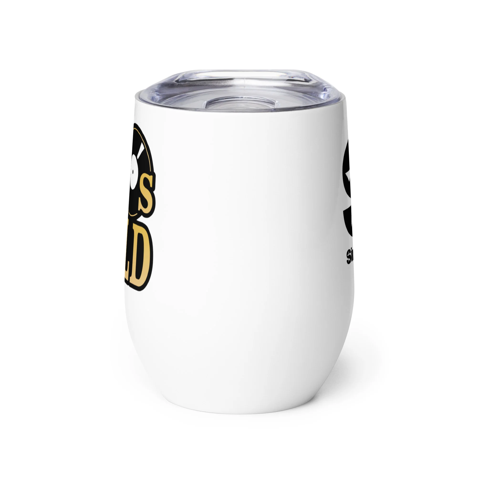 50s Gold: Wine Tumbler - Image 3