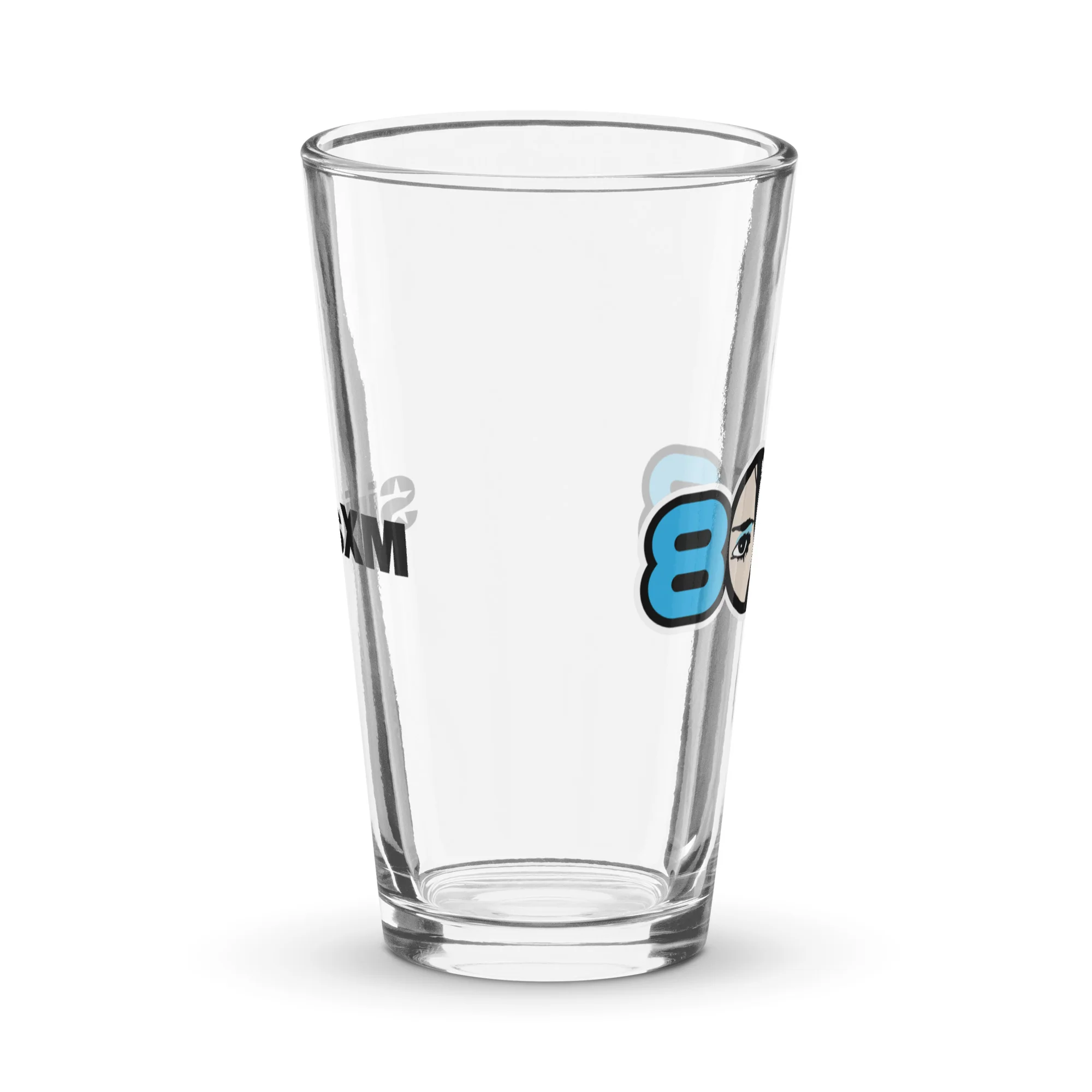 80s on 8: Pint Glass - Image 4