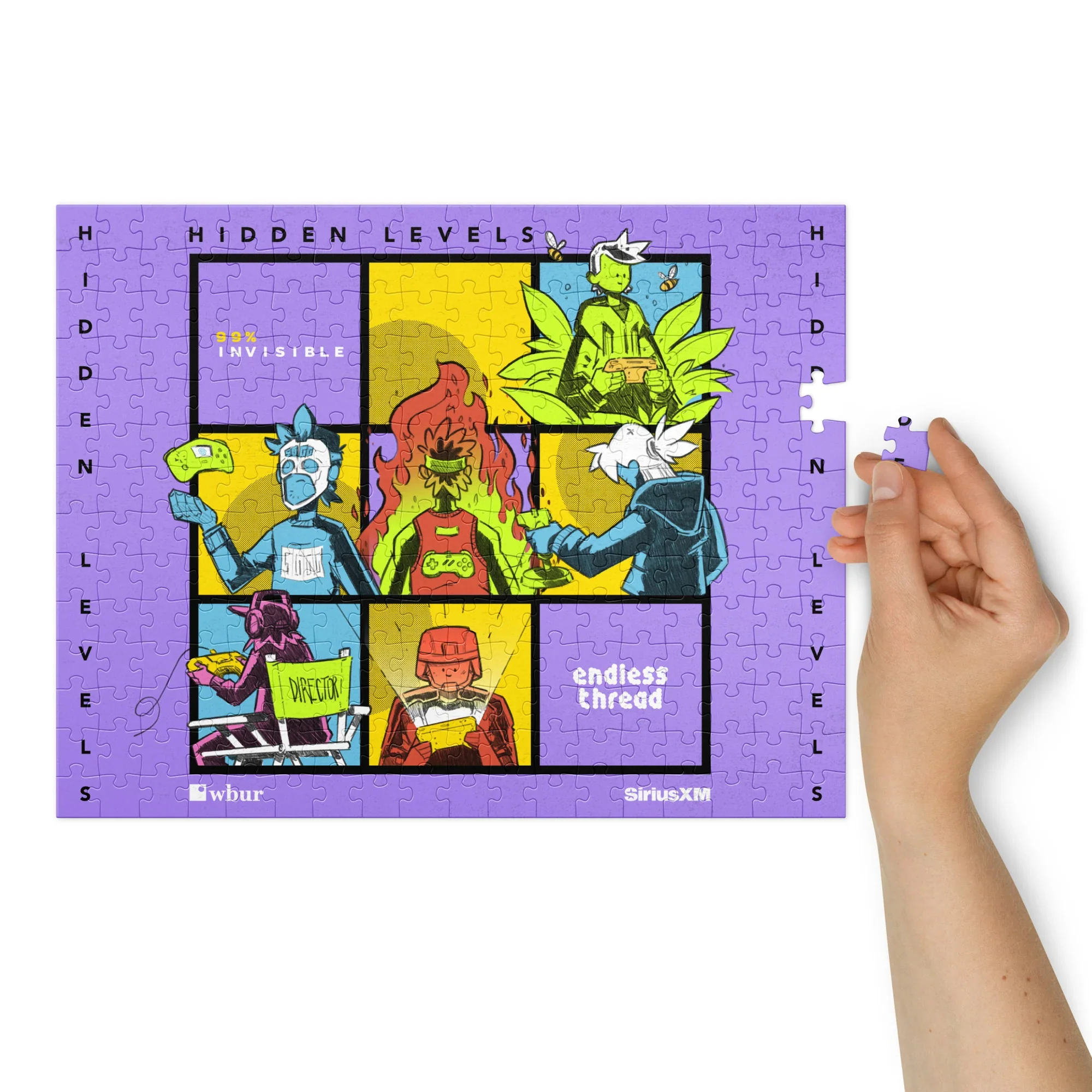 99% Invisible: Hidden Levels Jigsaw Puzzle with Tin - Image 3