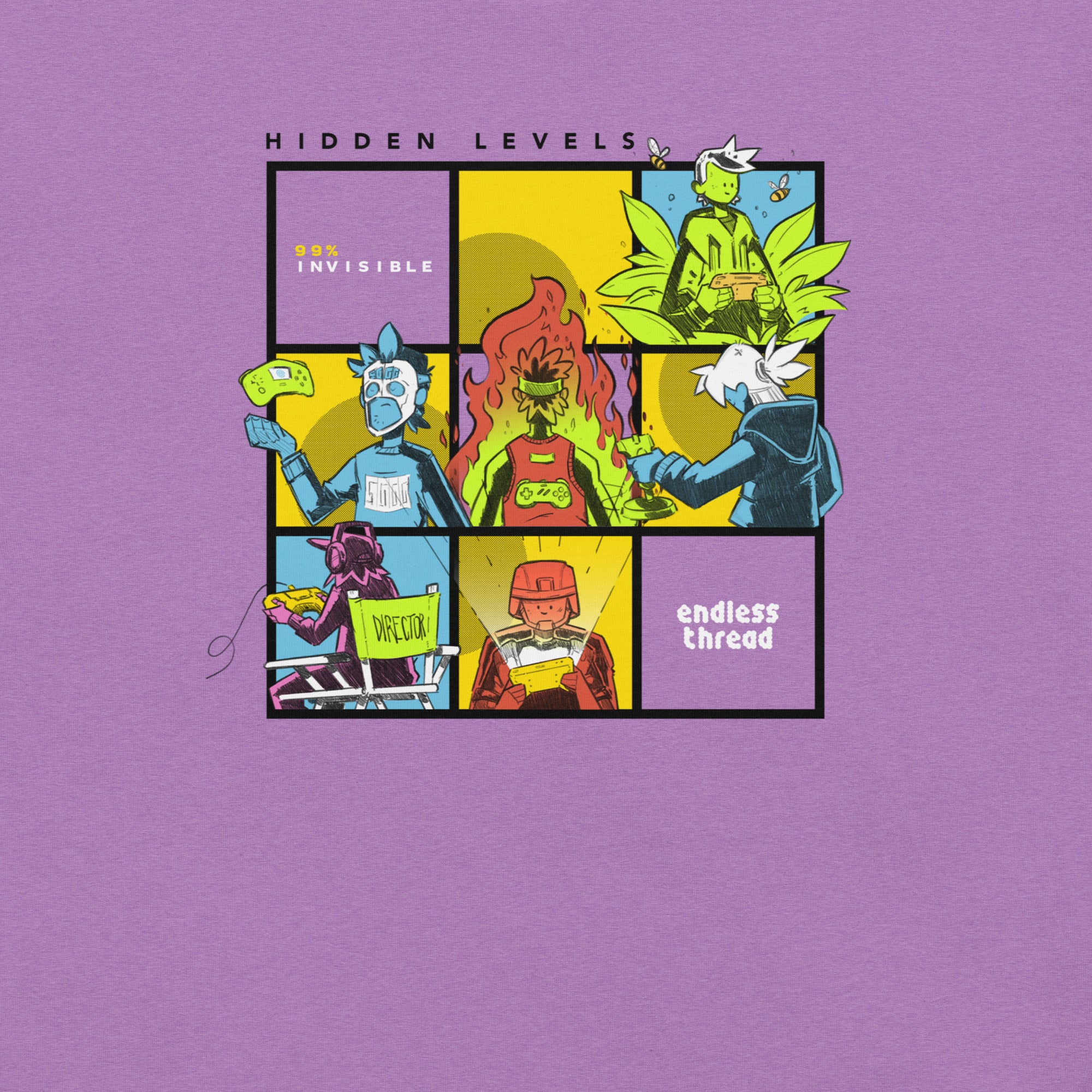 99% Invisible: Hidden Levels T-shirt - Image 3