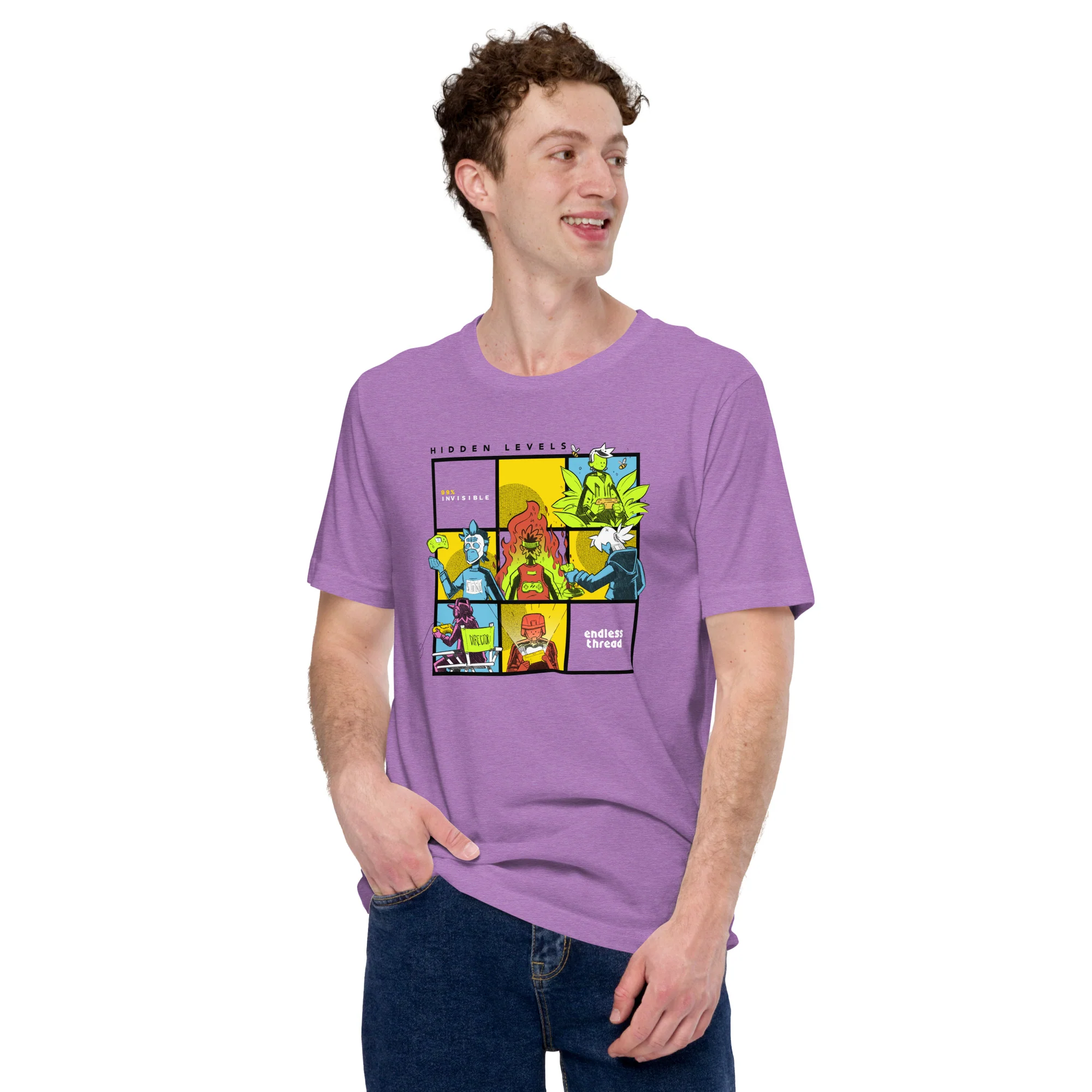 99% Invisible: Hidden Levels T-shirt - Image 4