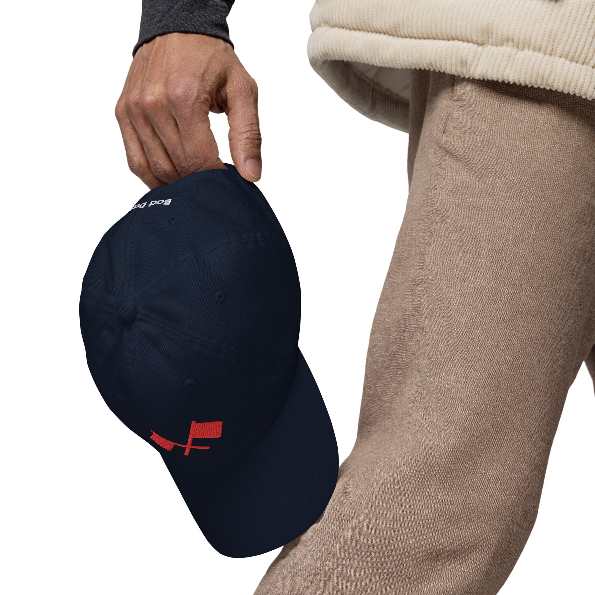 Bad Dates: Red-Flags Navy Hat - Image 4