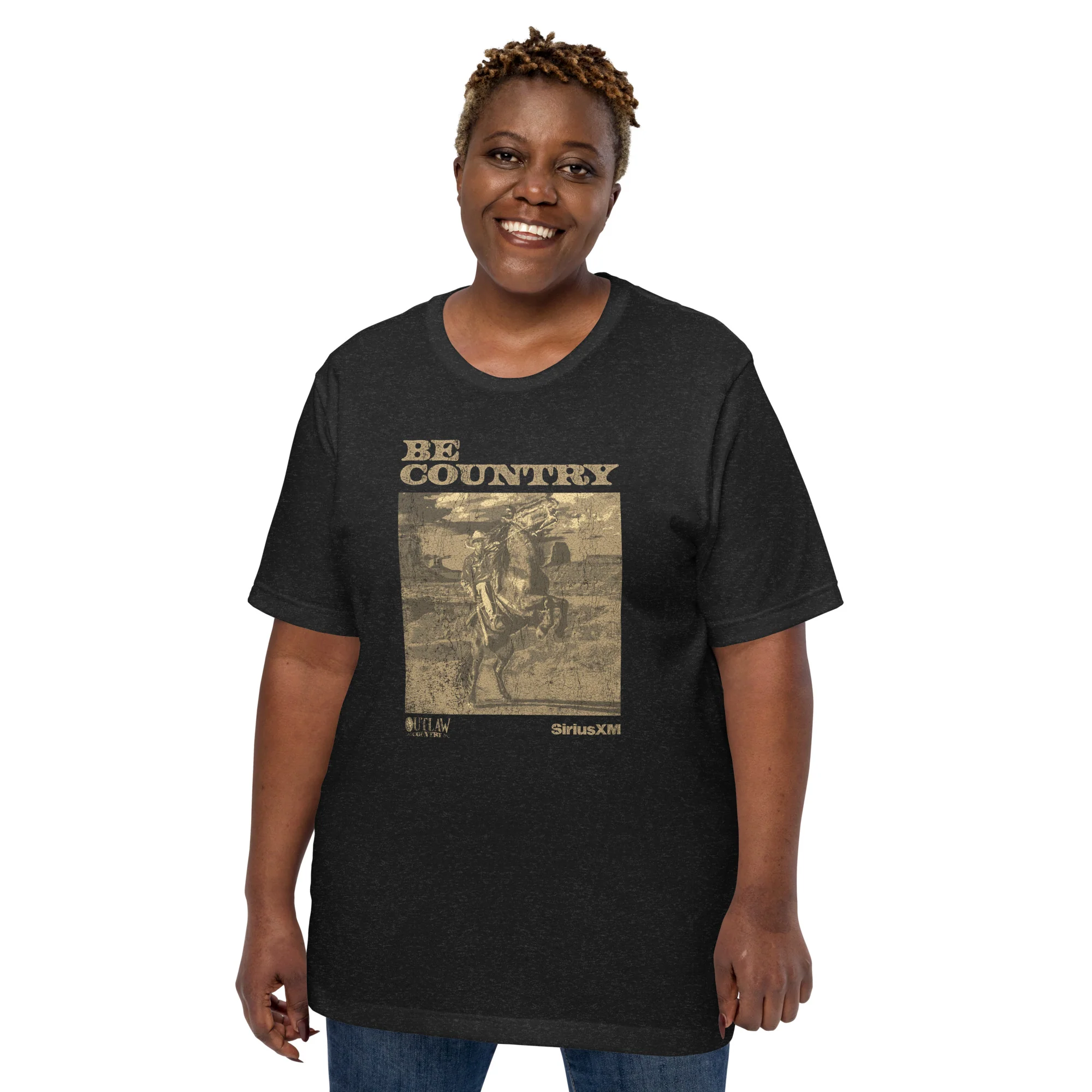 Outlaw Country: Be Country T-shirt - Image 3