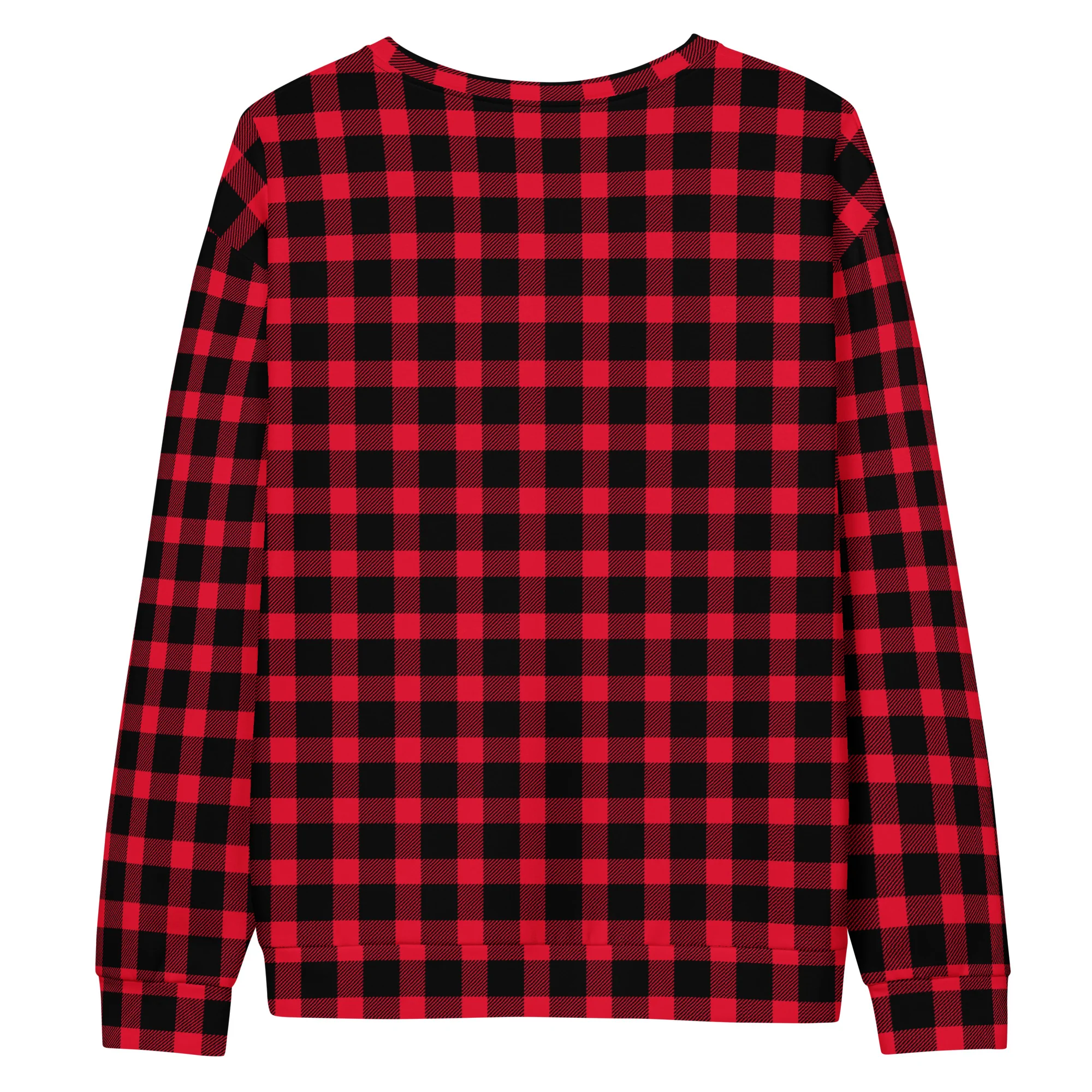 Busted Open: Plaid PJ Sweatshirt - Image 2