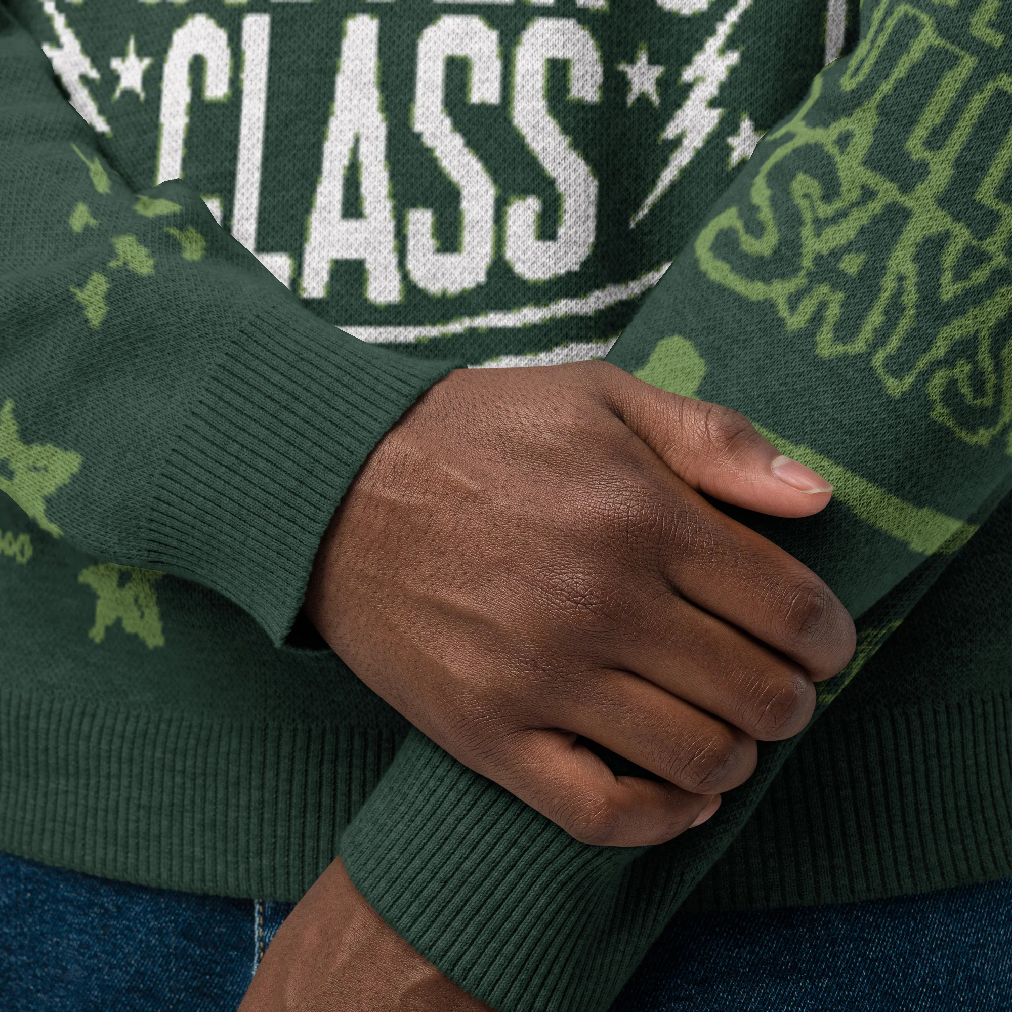 Busted Open: REAL Knitted Master Class Sweater - Image 4