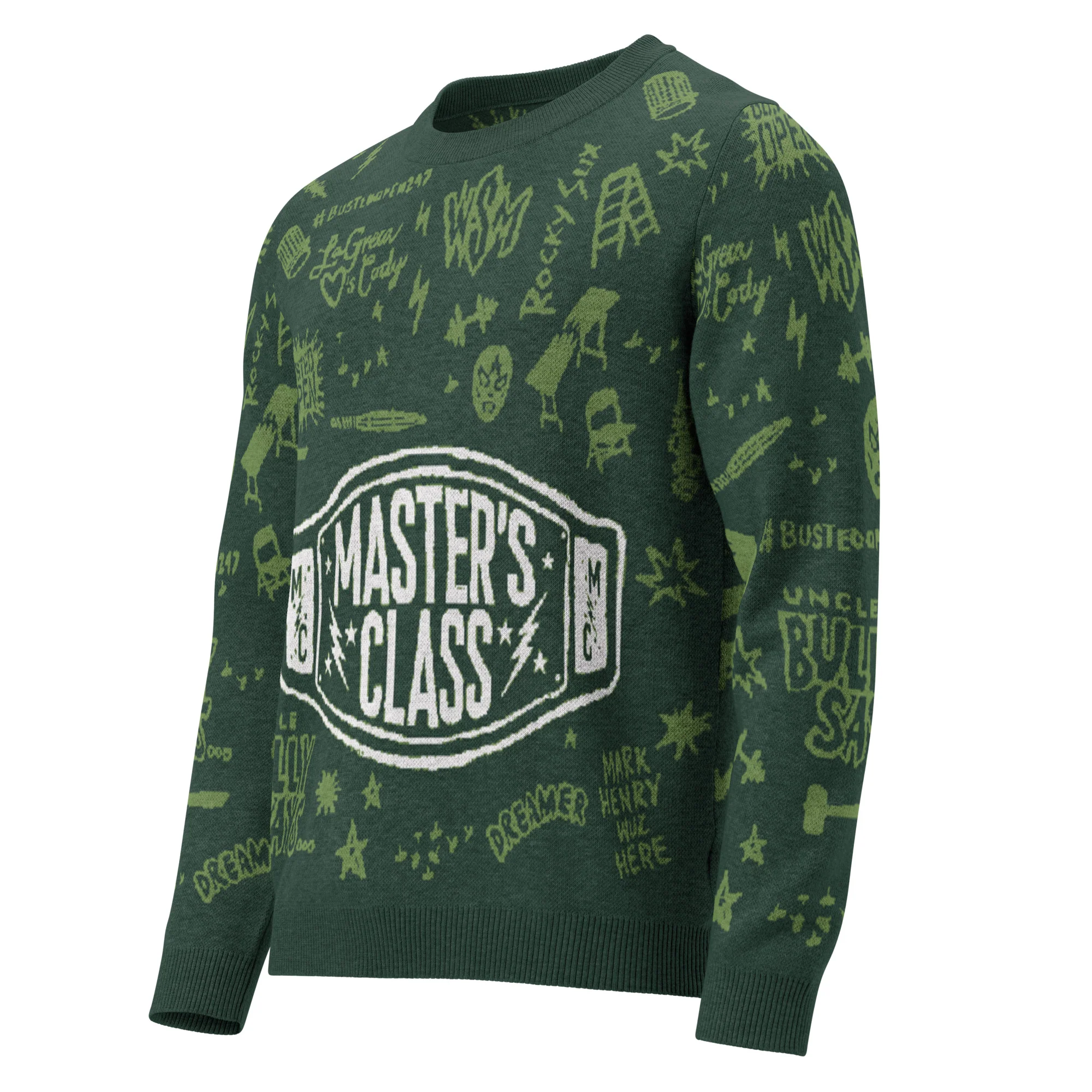 Busted Open: REAL Knitted Master Class Sweater - Image 5
