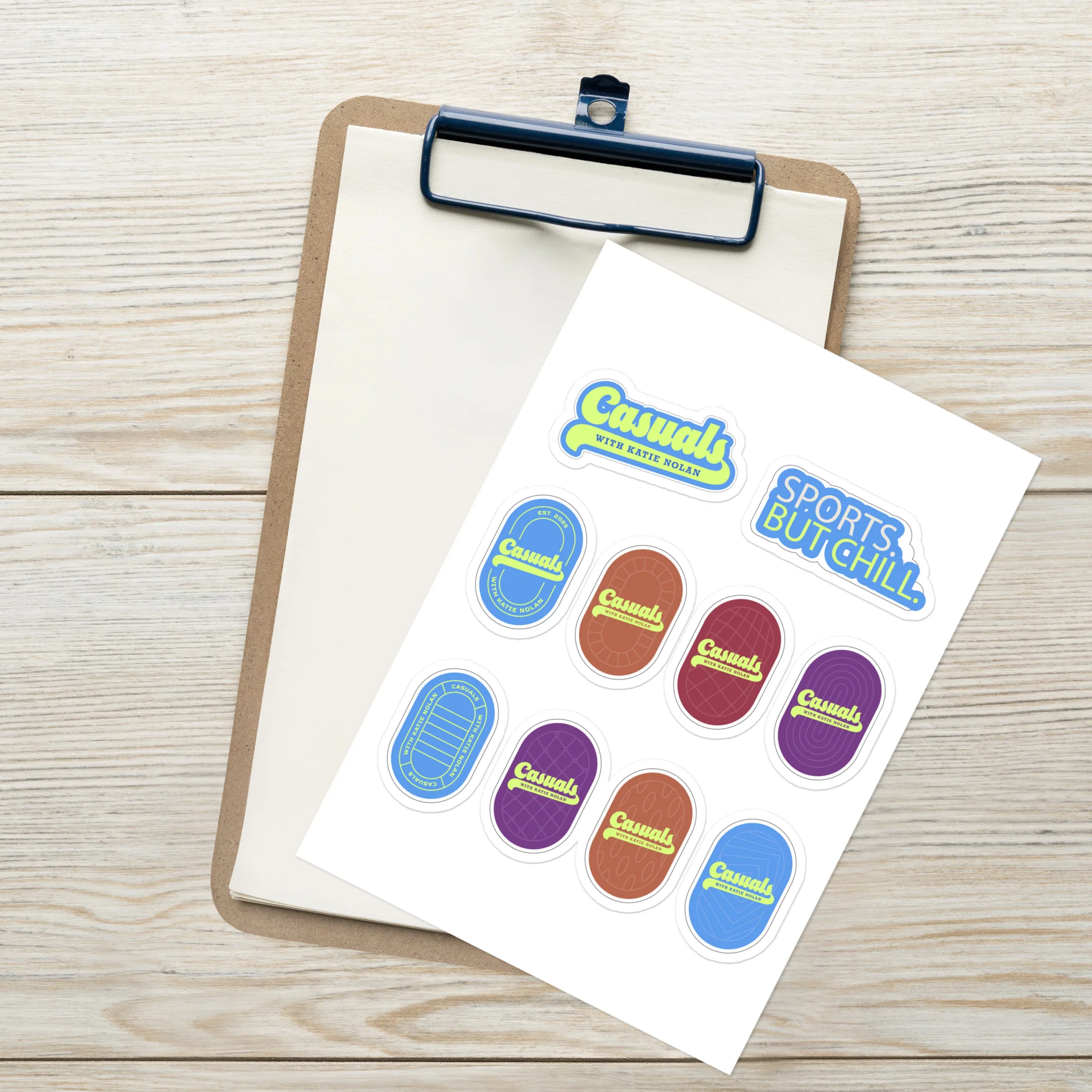 Casuals with Katie Nolan: Sticker Sheet - Image 2