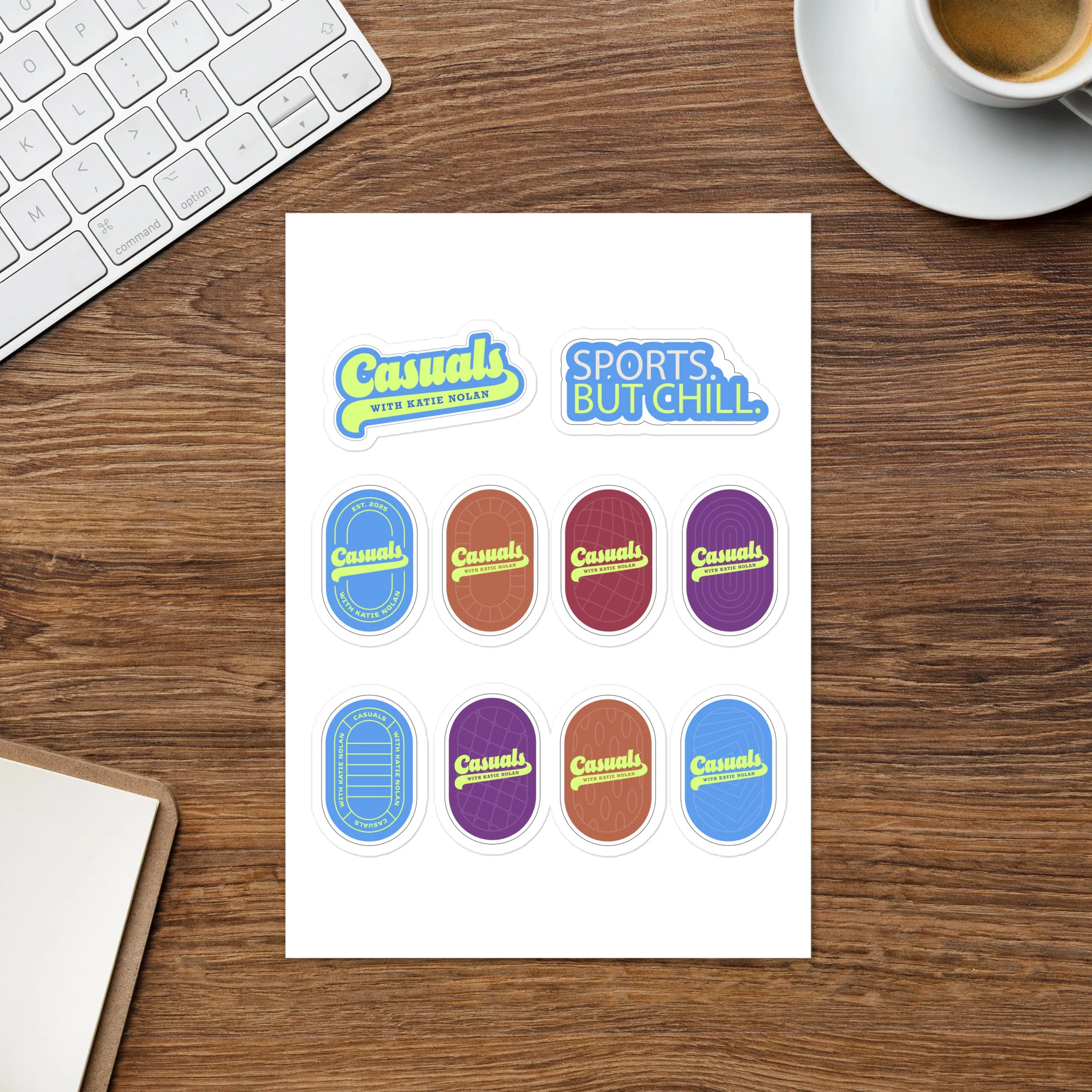 Casuals with Katie Nolan: Sticker Sheet - Image 3