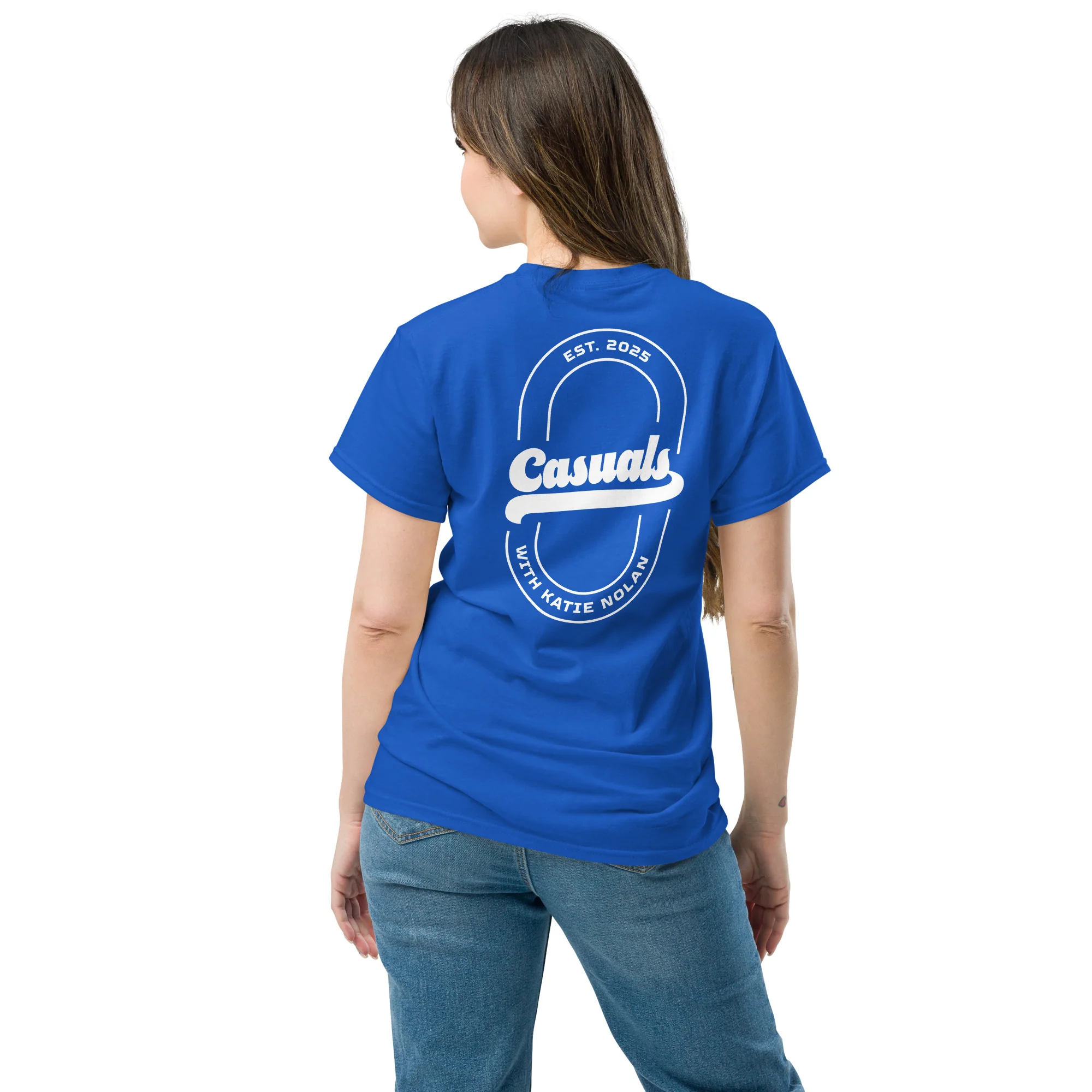 Casuals with Katie Nolan: LA Baseball Colors T-shirt - Image 3