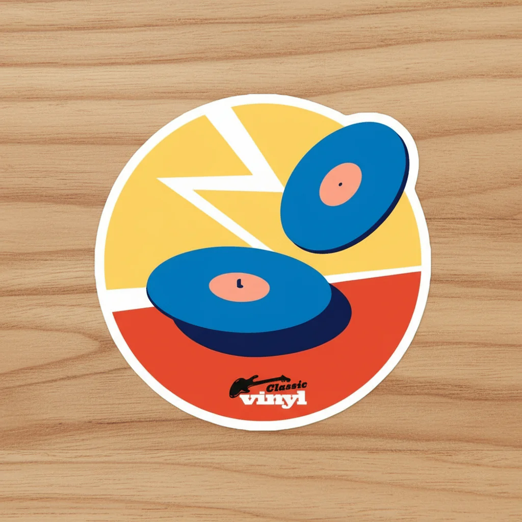Classic Vinyl: RPMs Sticker - Image 2