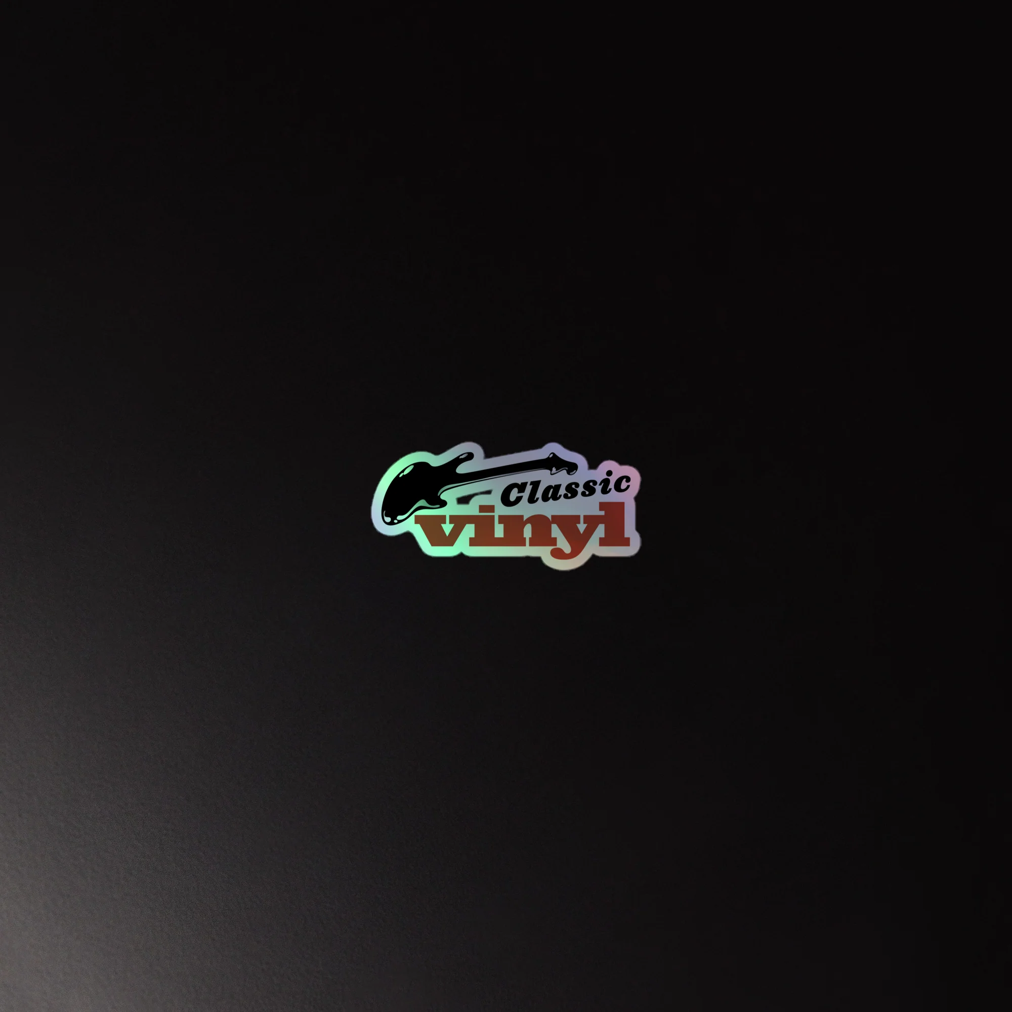 Classic Vinyl: Holographic Sticker - Image 4
