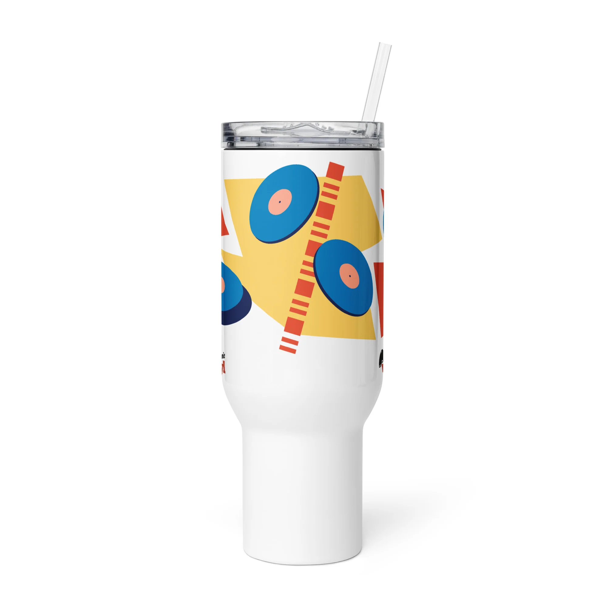 Classic Vinyl: RPMs Travel Mug - Image 3