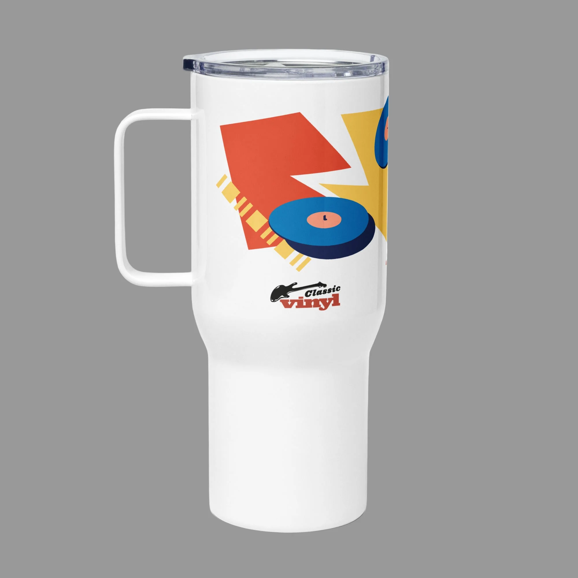 Classic Vinyl: RPMs Travel Mug - Image 6