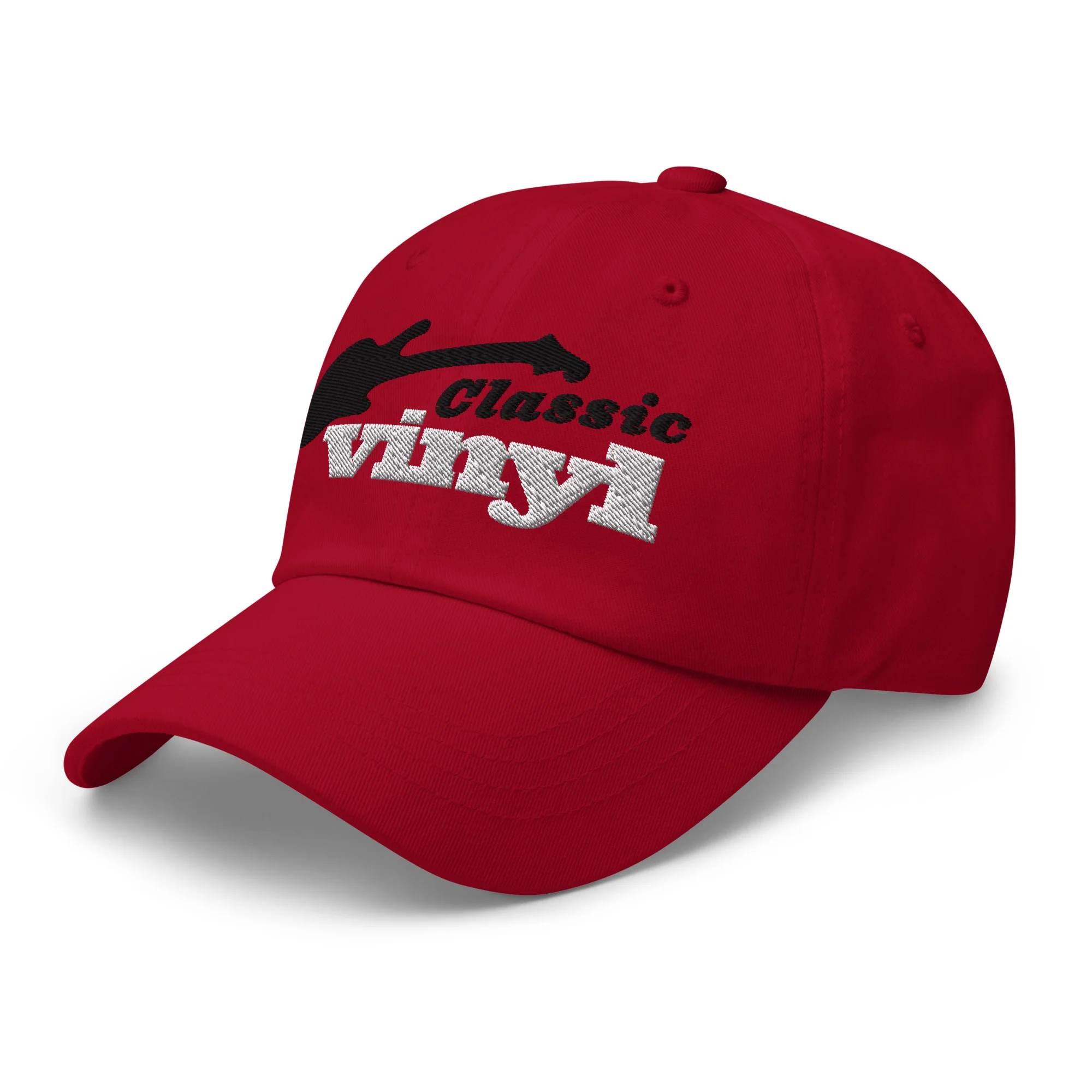 Classic Vinyl: Red Ball Cap - Image 3