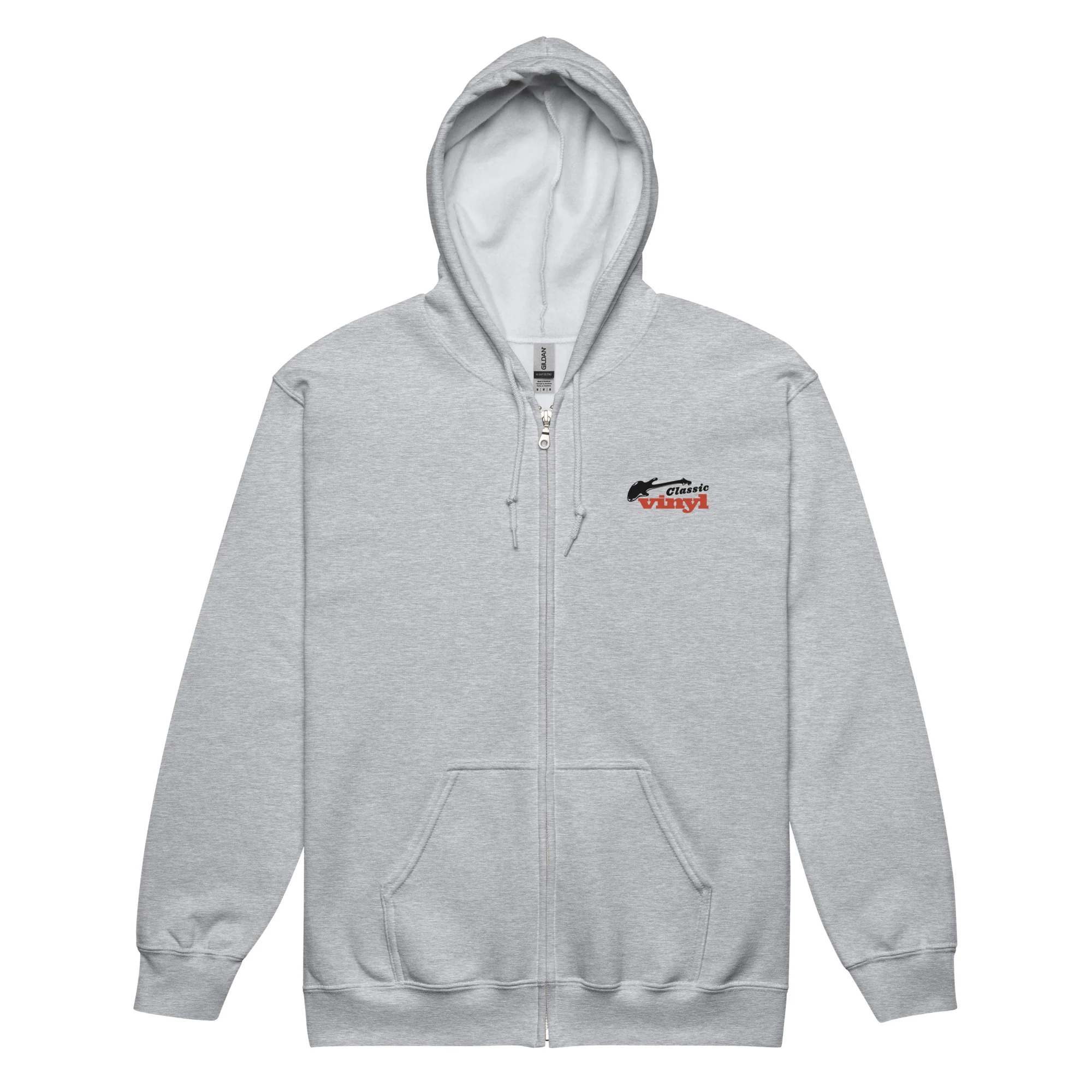 Classic Vinyl: RPMs Heavy Blend Zip Hoodie - Image 2