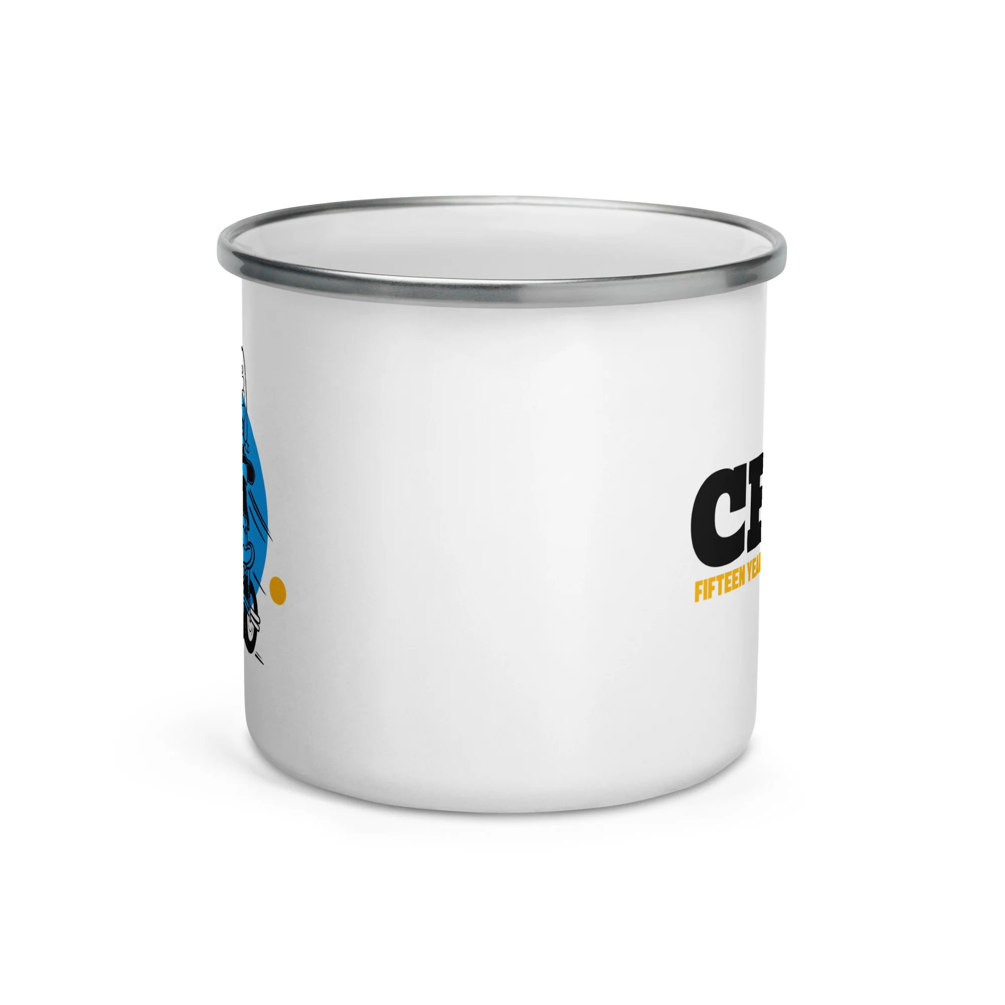 Comedy Bang Bang: CBB15 Enamel Mug - Image 3