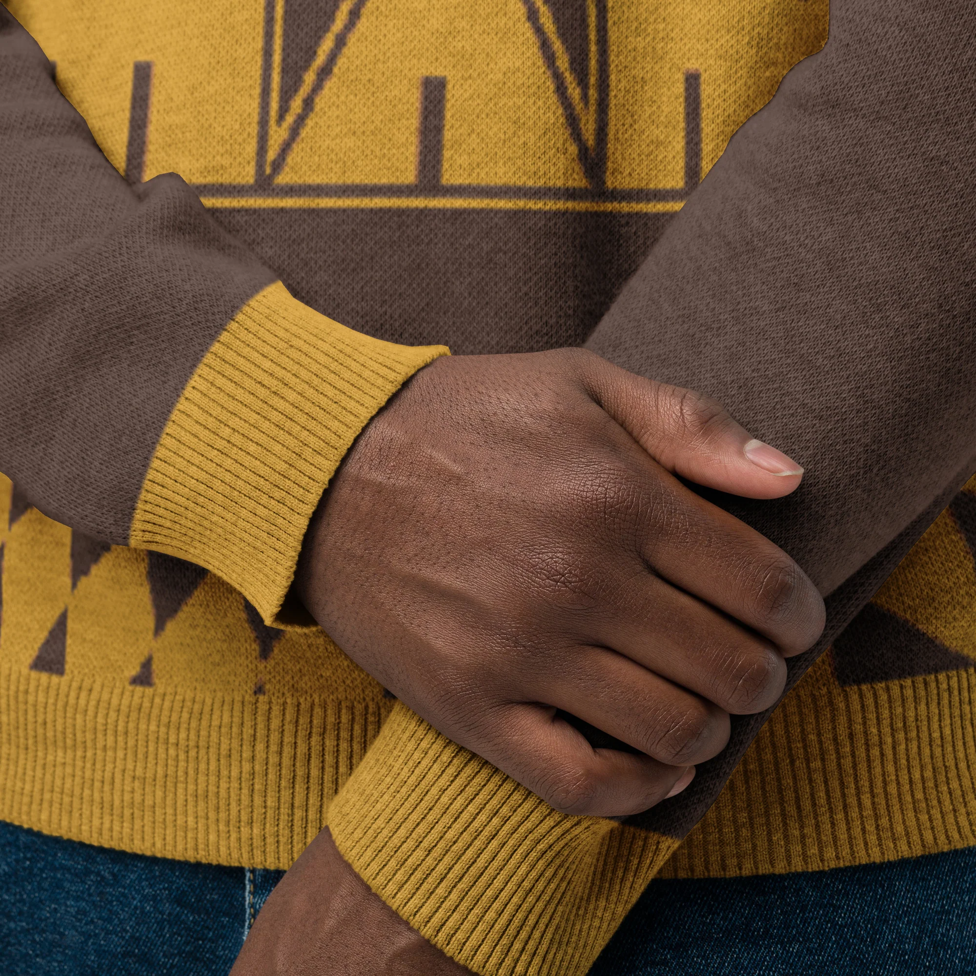 Comedy Bang Bang: REAL Knitted Hey Nong Man Sweater - Image 4