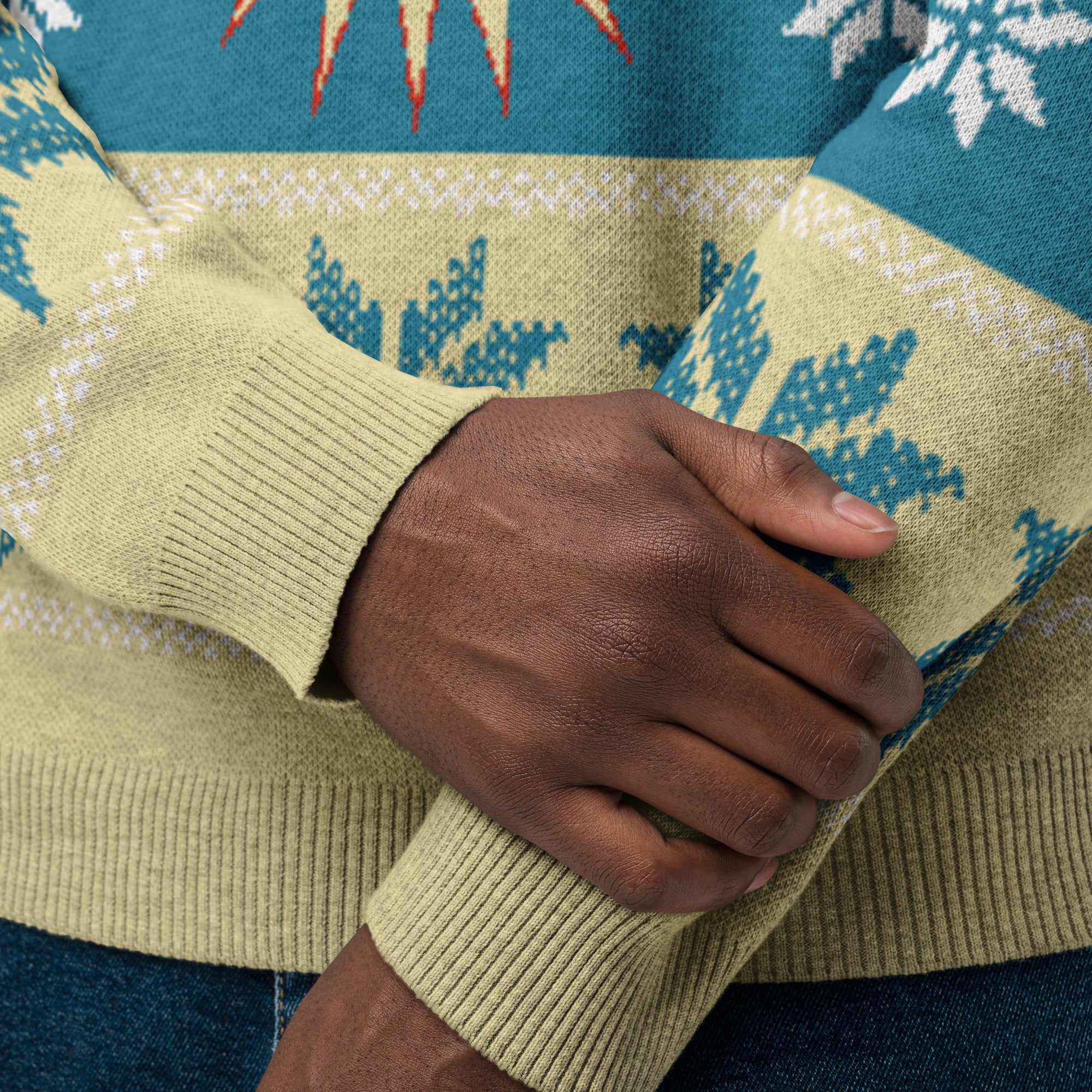 Comedy Bang Bang: REAL Knitted Oh No! Sweater - Image 4