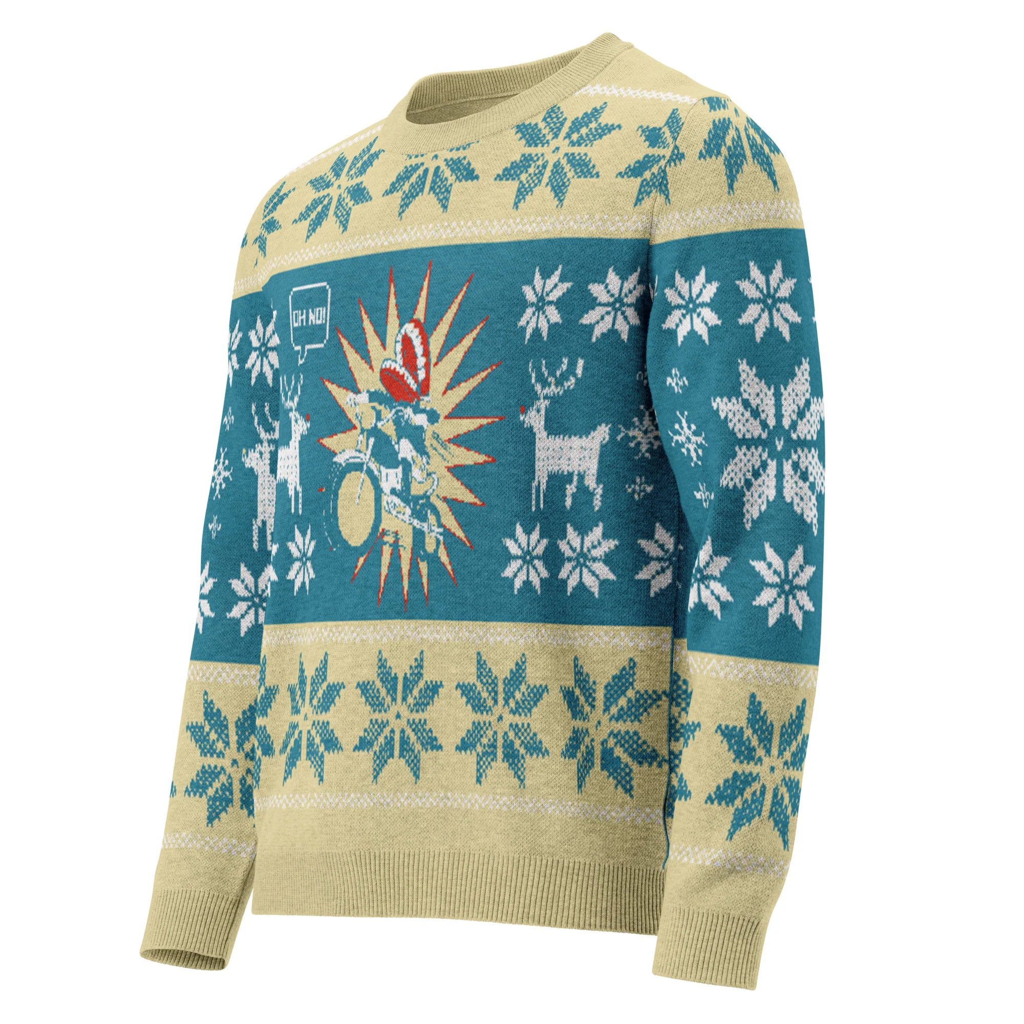 Comedy Bang Bang: REAL Knitted Oh No! Sweater - Image 5