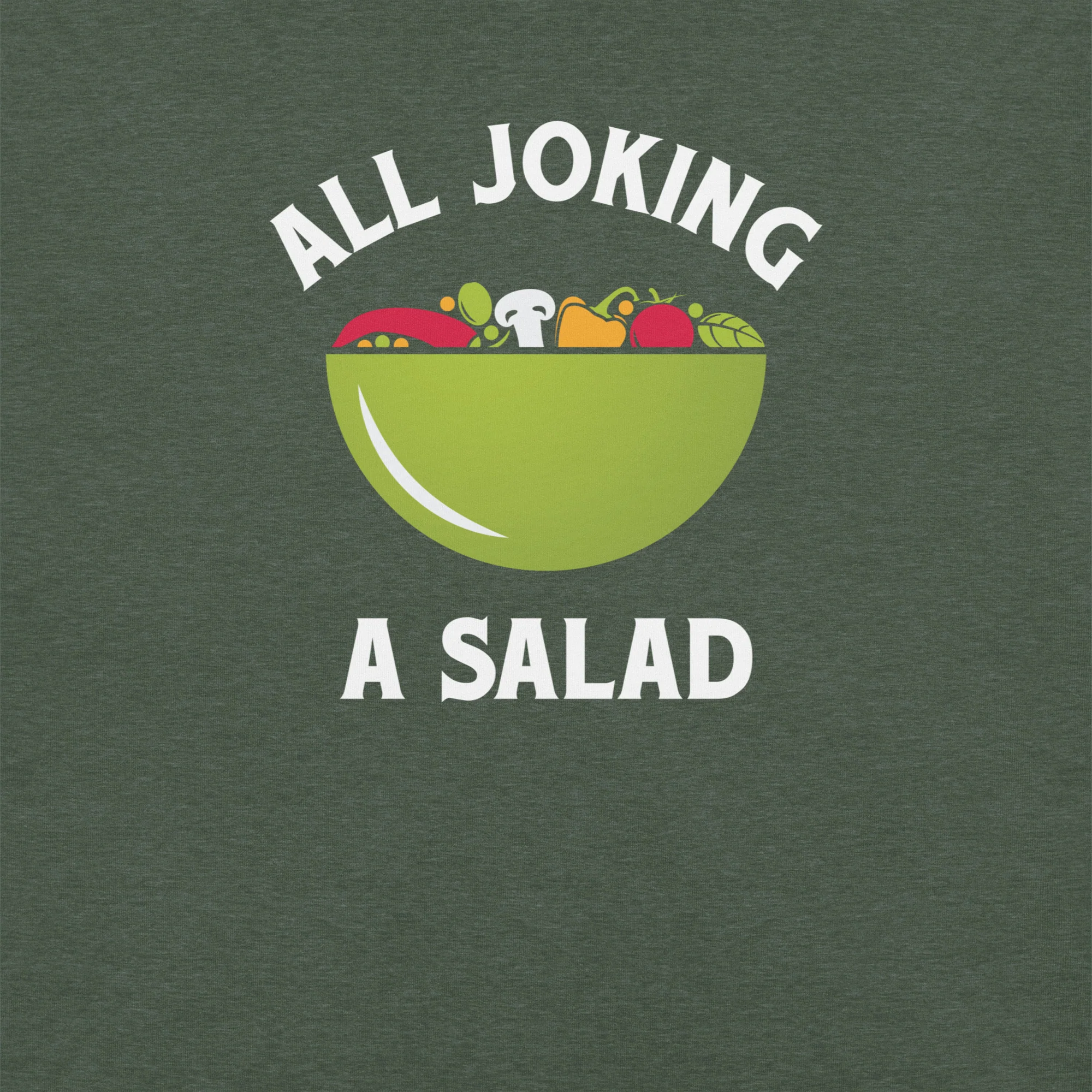 Comedy Bang Bang: Throwback All Joking A Salad T-shirt - Image 4