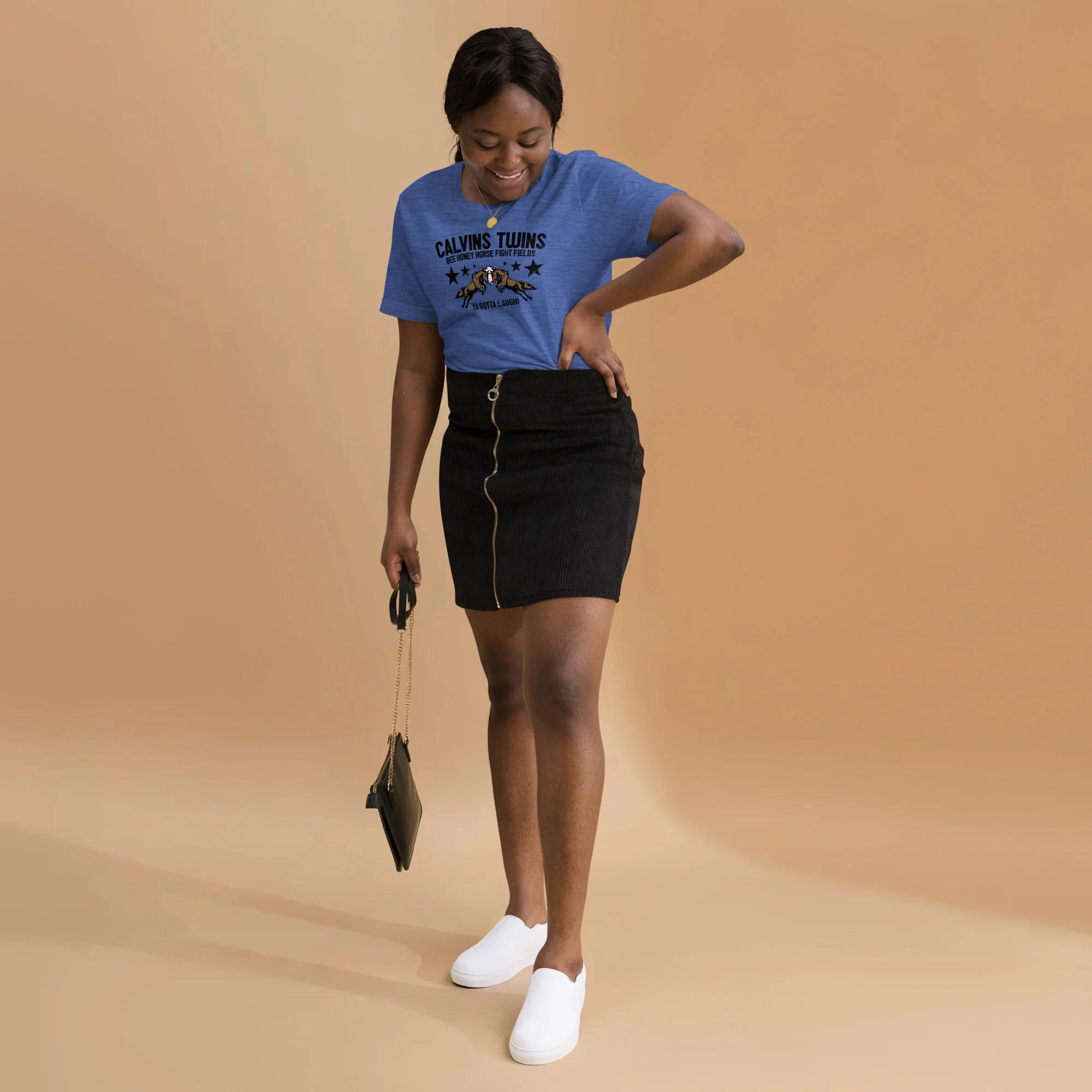 Comedy Bang Bang: Throwback Calvins Twins T-shirt - Image 2