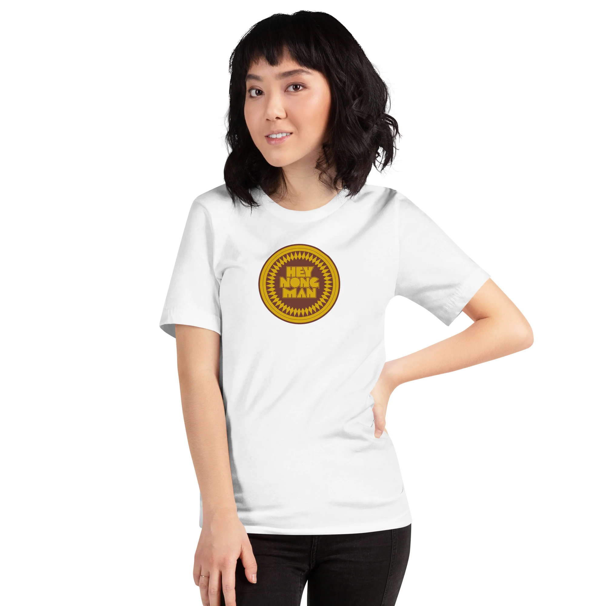 Comedy Bang Bang: Throwback Hey Nong Man T-shirt - Image 3