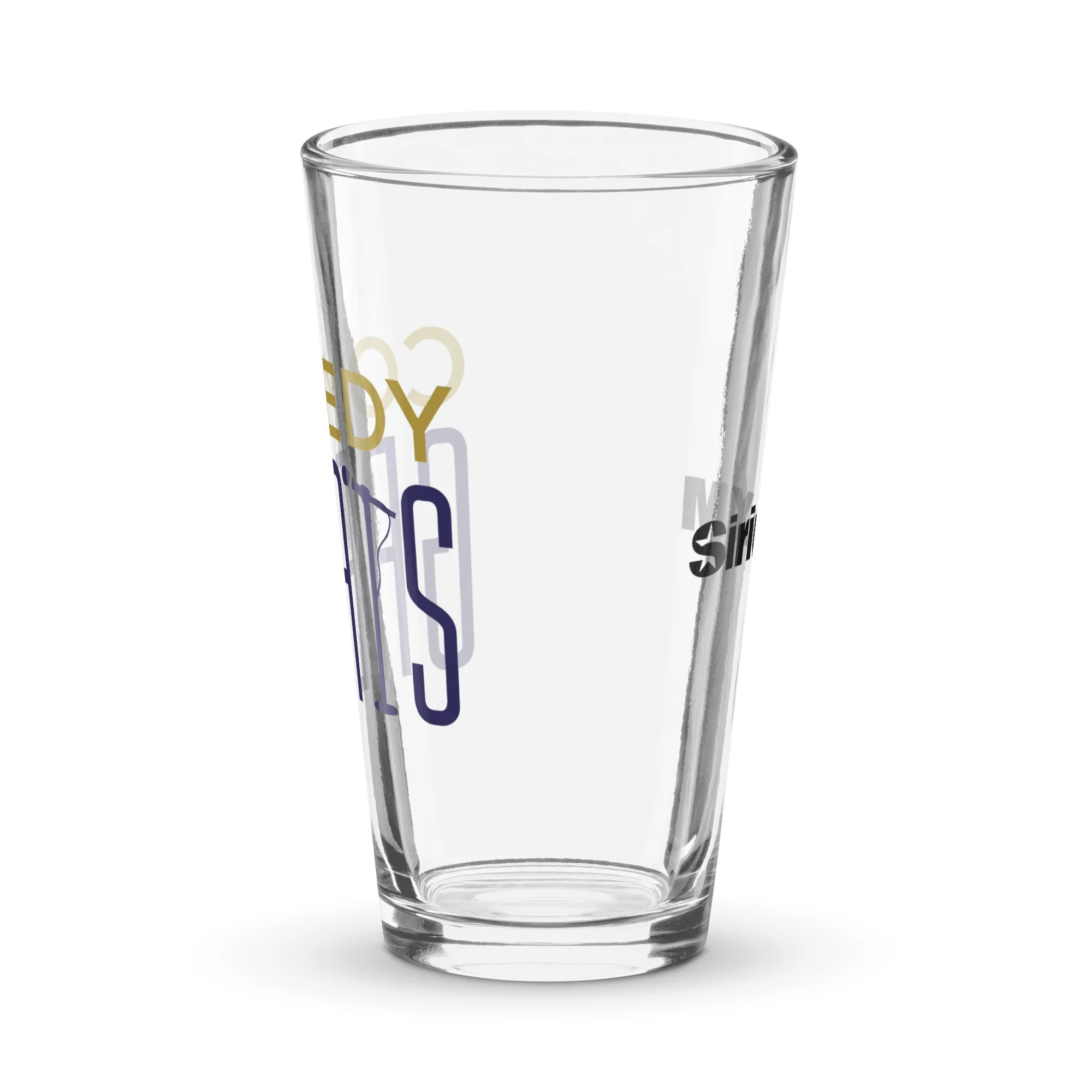 Comedy Greats: Pint Glass - Image 3