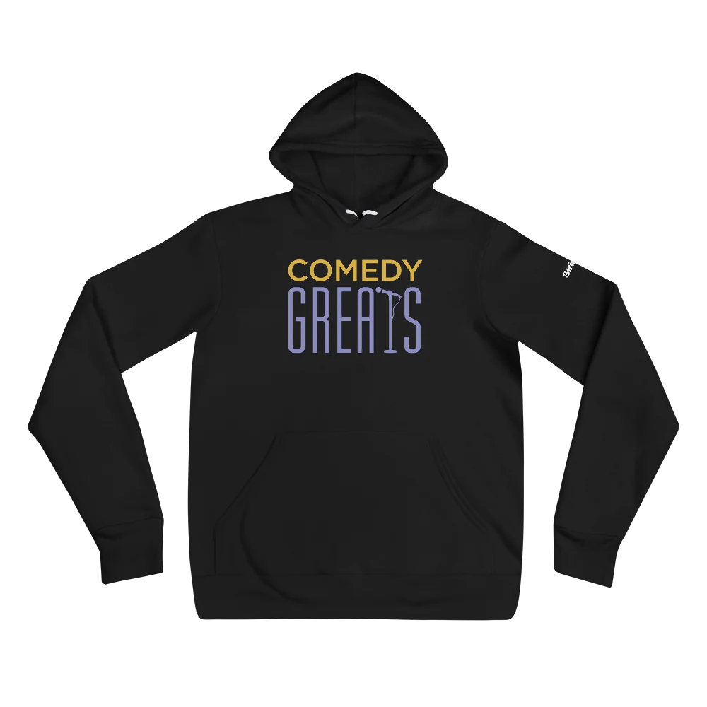 Comedy Greats: Hoodie (Black) - Image 2
