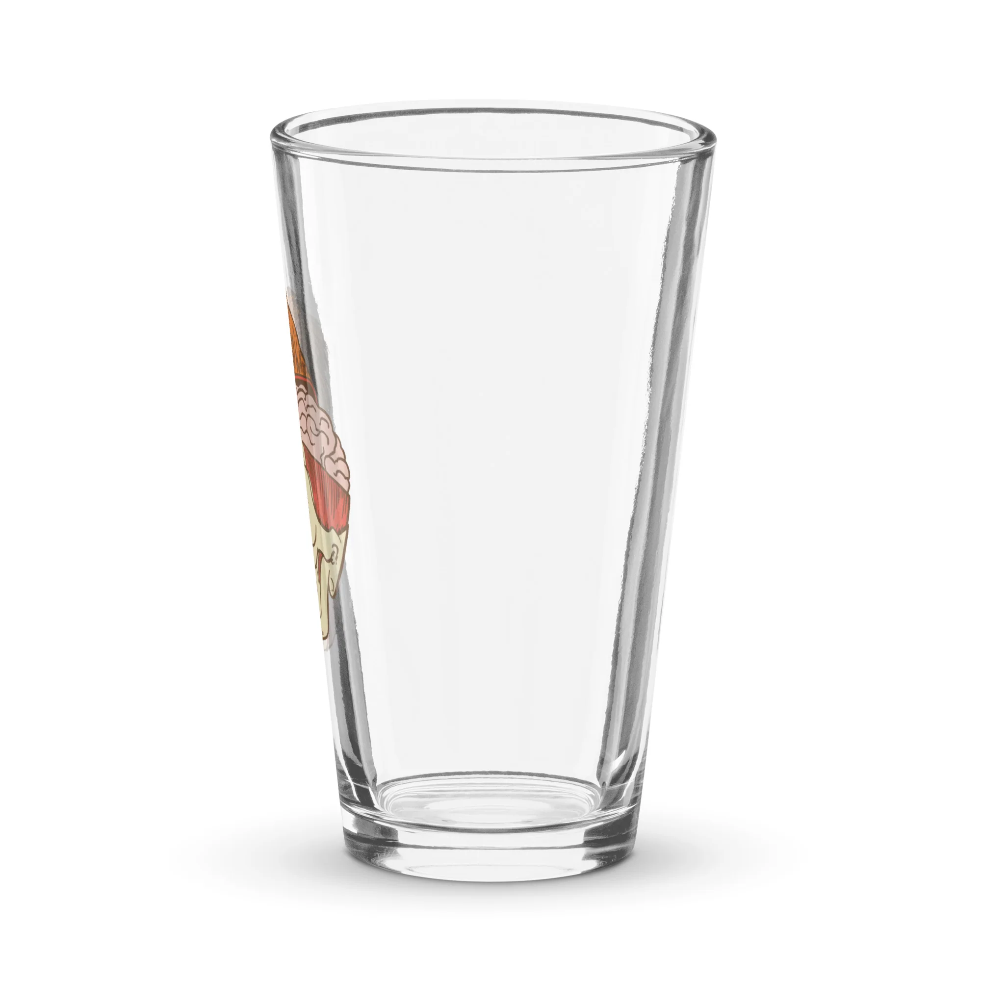 Conan O’Brien: Face Skull Pint Glass - Image 3