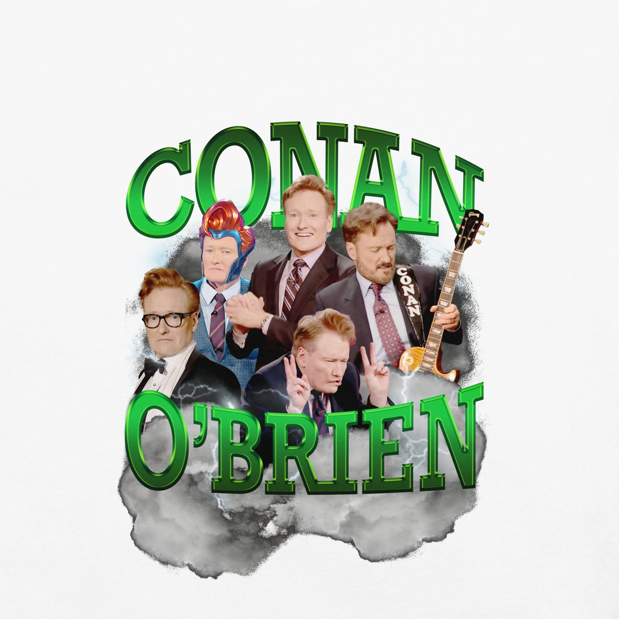 Conan O'Brien: Lucky Retro T-shirt - White - Image 2