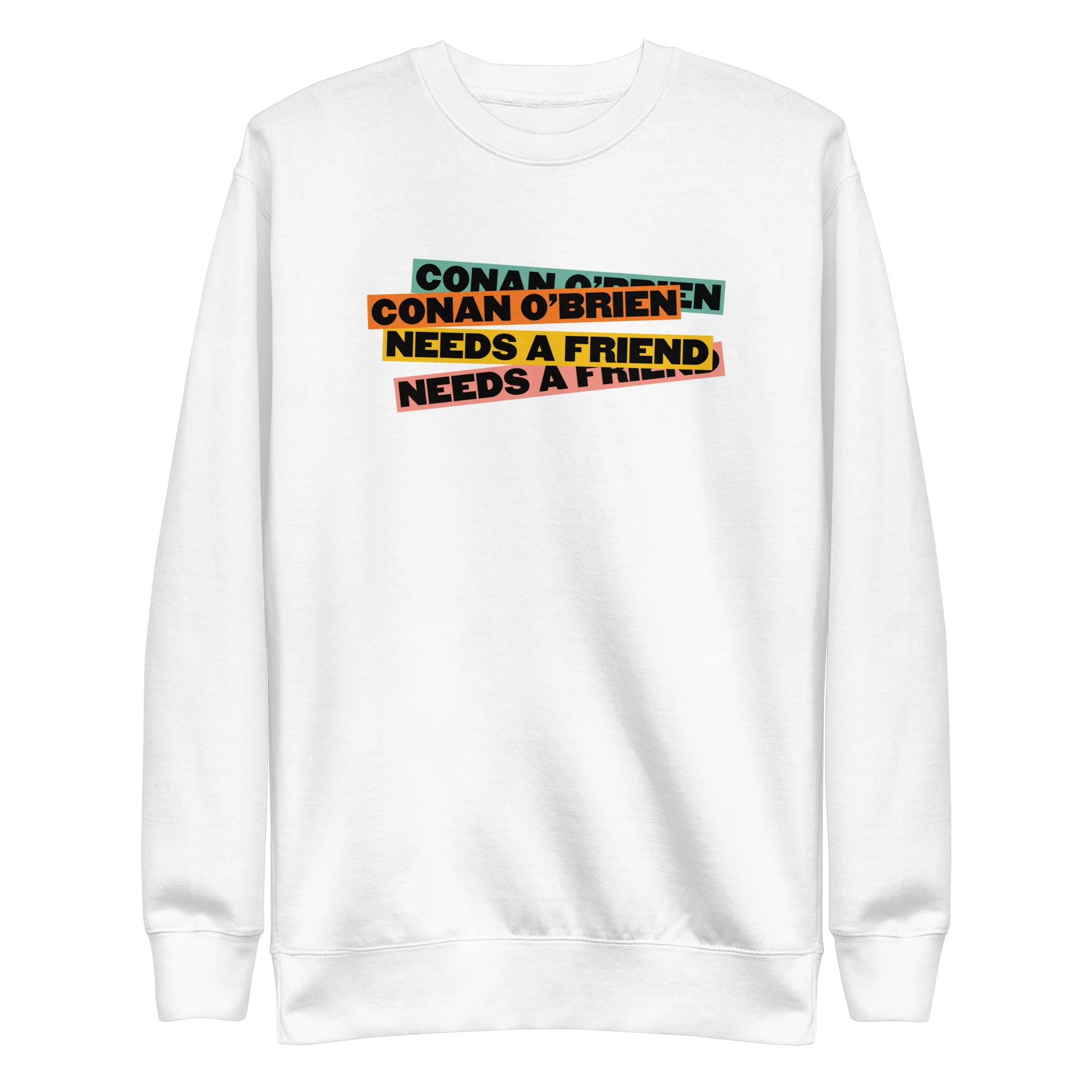 Conan O'Brien Needs A Friend: Chaotic Bars Sweatshirt - Image 3