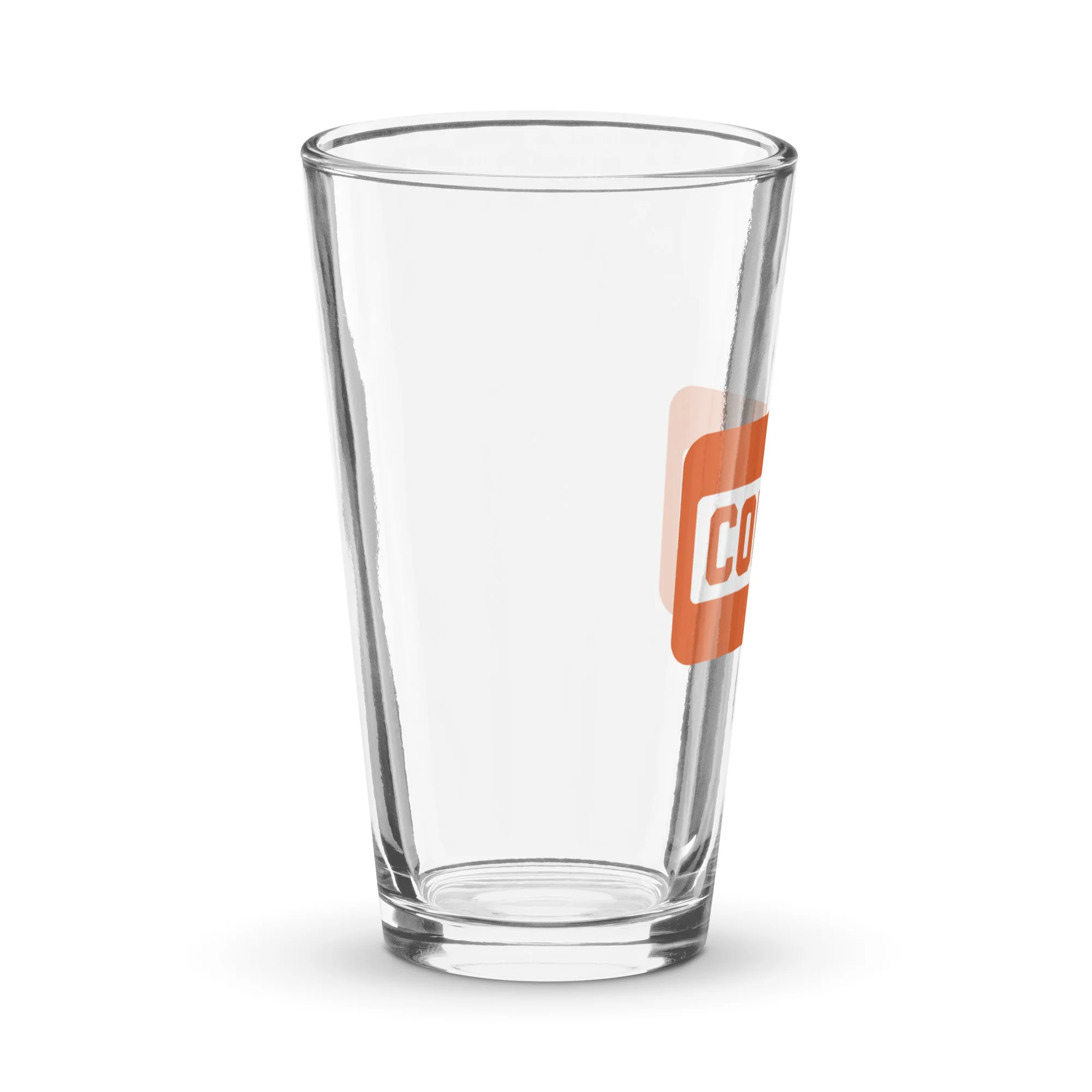 Conan O'Brien Needs A Friend: All Caps Pint Glass - Image 4