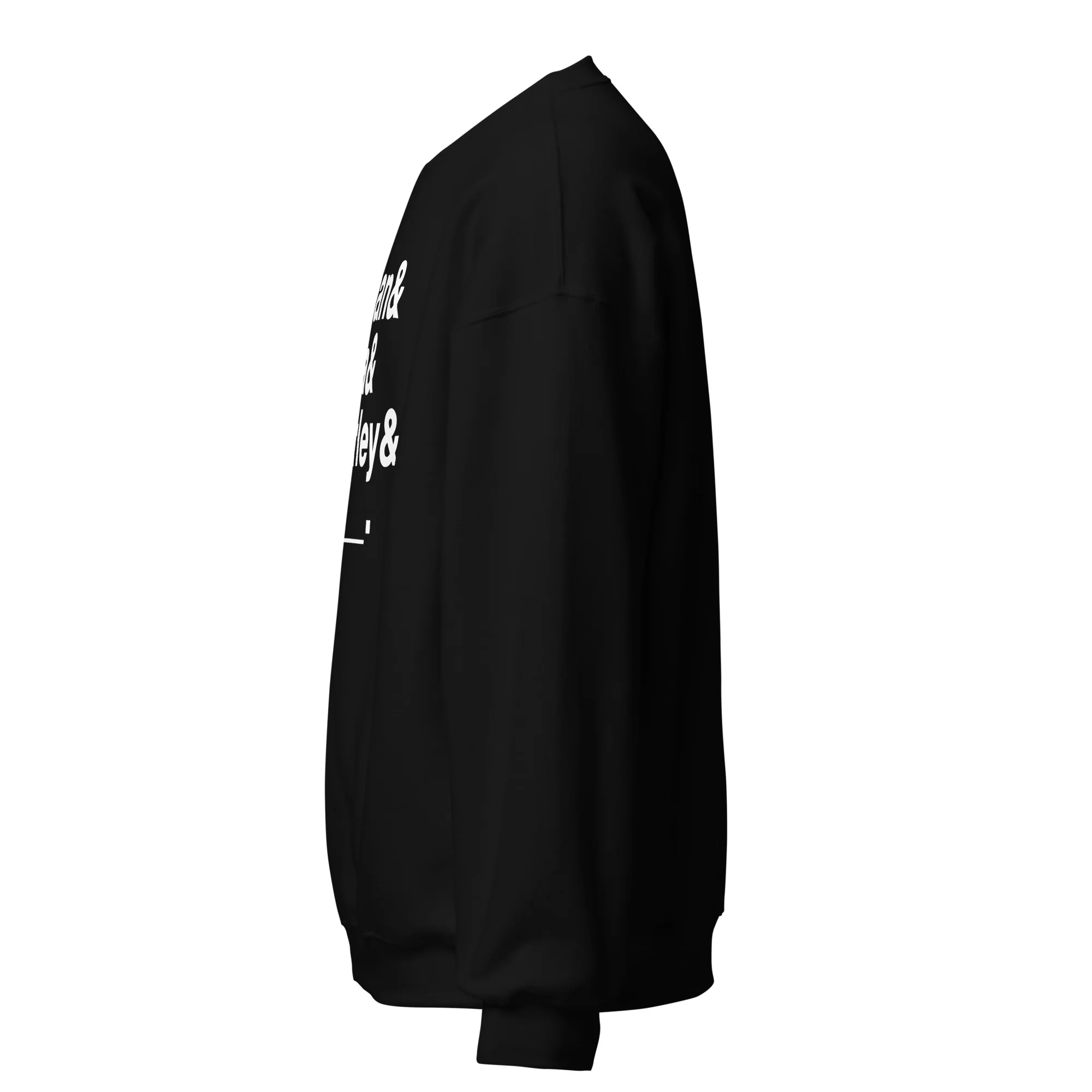 Conan O'Brien Needs A Friend: Conan & Sona & Gourley & You Sweatshirt (Black/Grey/Pink) - Image 2