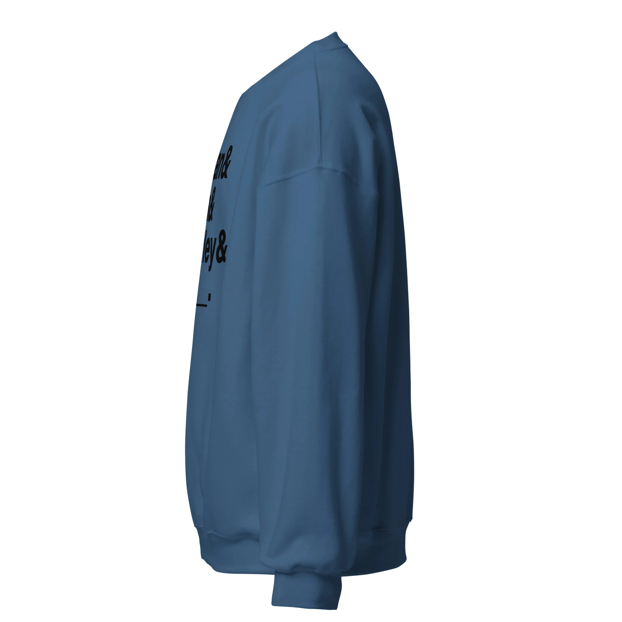 Conan O'Brien Needs A Friend: Conan & Sona & Gourley & You Sweatshirt (White/Blue) - Image 4