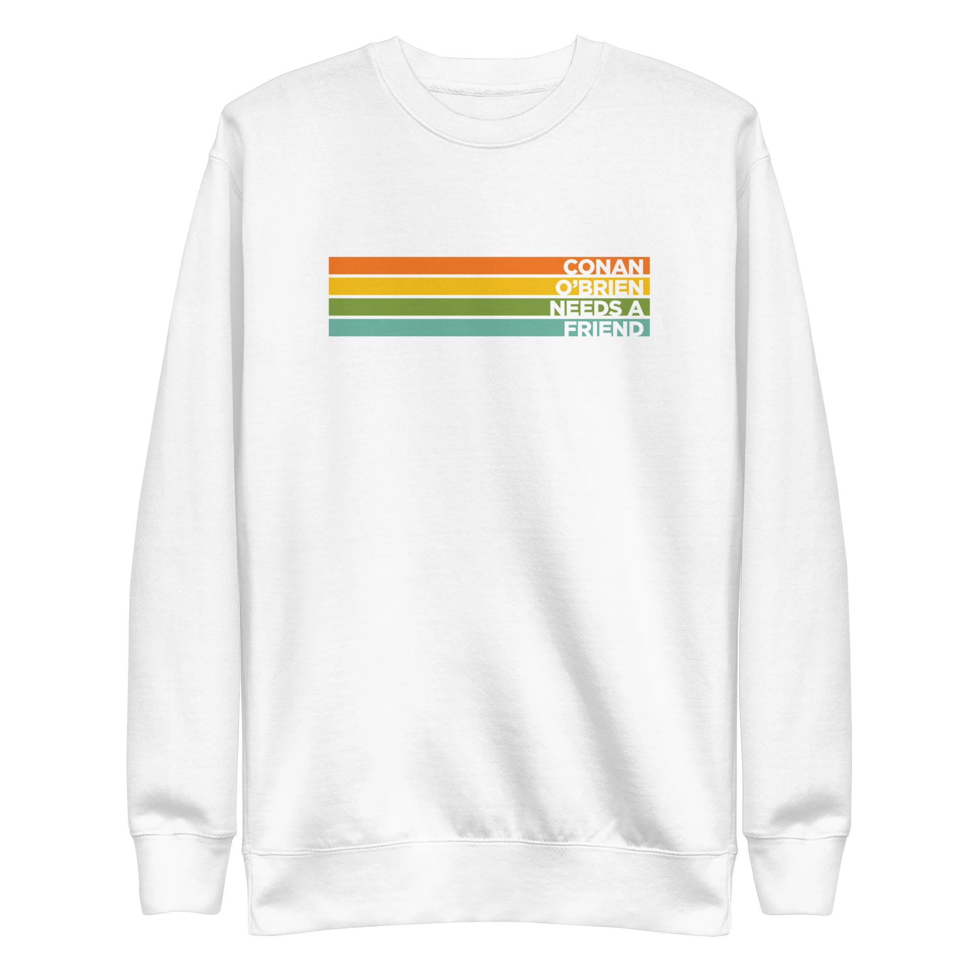 Conan O'Brien Needs A Friend: Controlled Bars Sweatshirt - Image 3