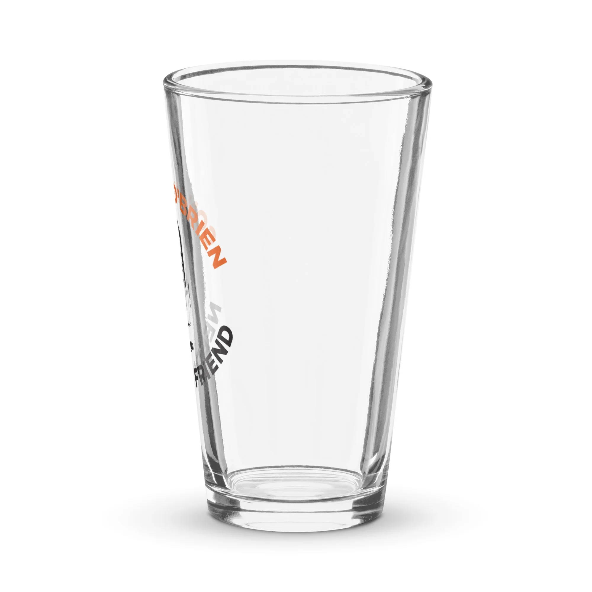 Conan O'Brien Needs A Friend: Hot Mic Pint Glass - Image 3