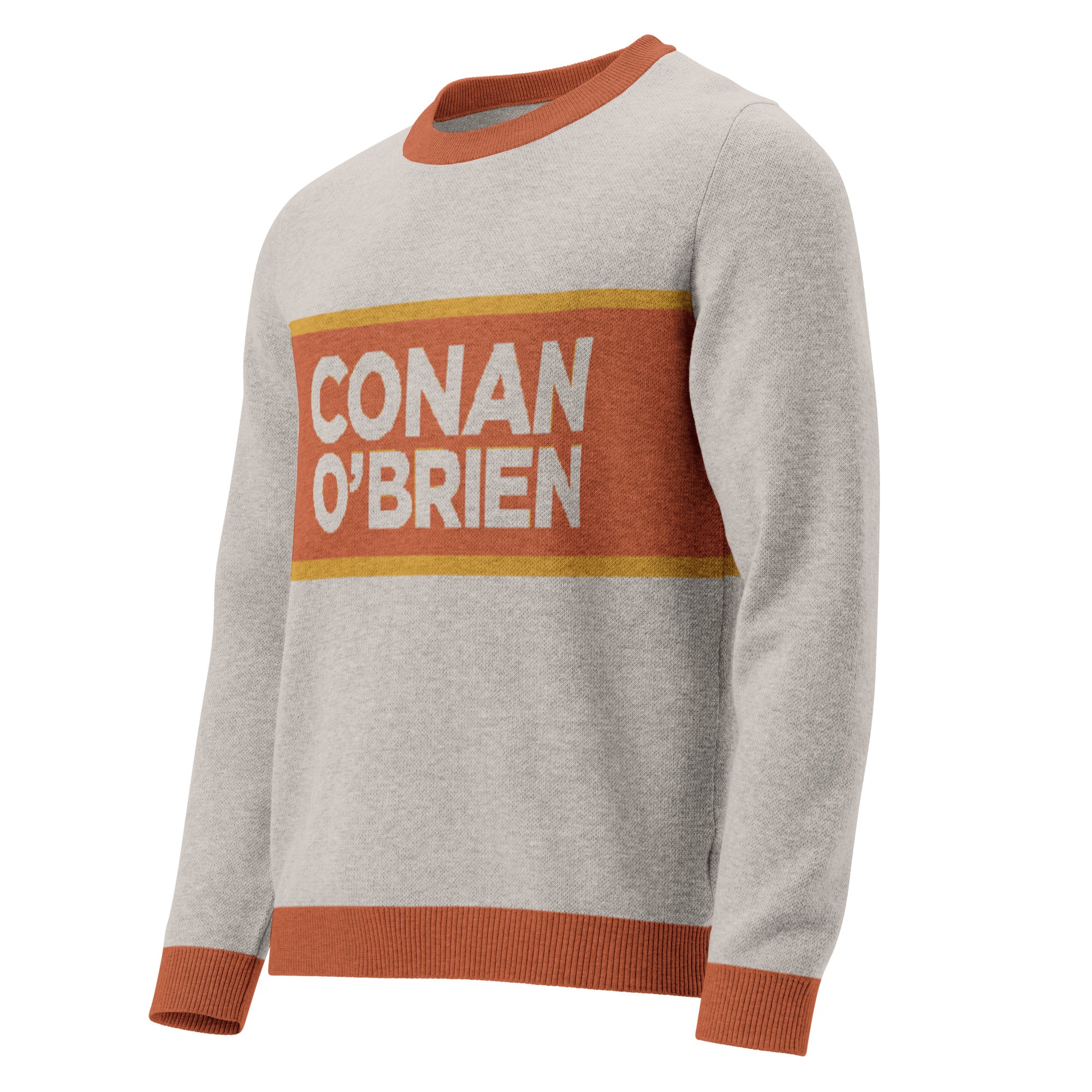 Conan O'Brien Needs A Friend: REAL Knitted OG Sweater - Image 5