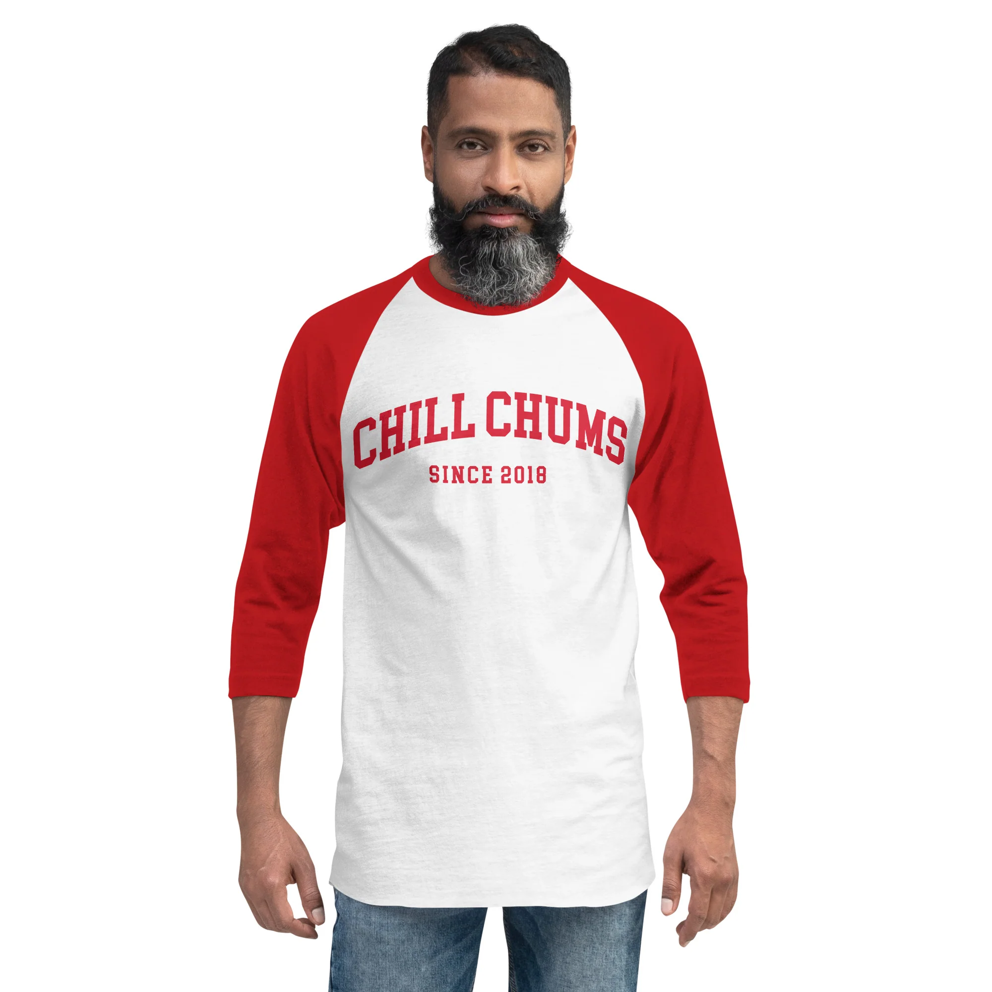 Conan O'Brien Needs A Friend: Summer S'mores 25 Raglan Baseball Tee - Image 3
