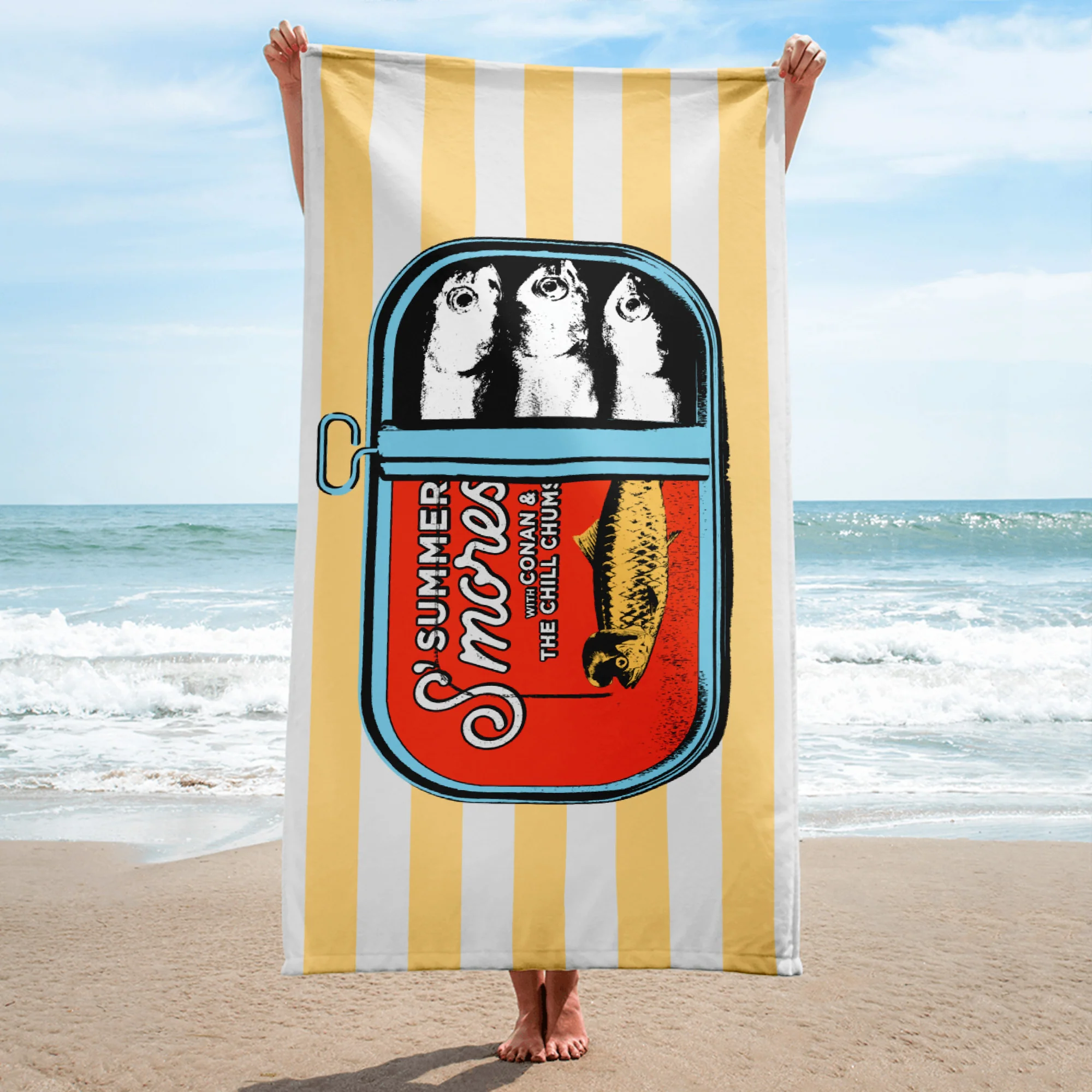 Conan O'Brien Needs A Friend: Summer S'mores 25 Towel - Image 3