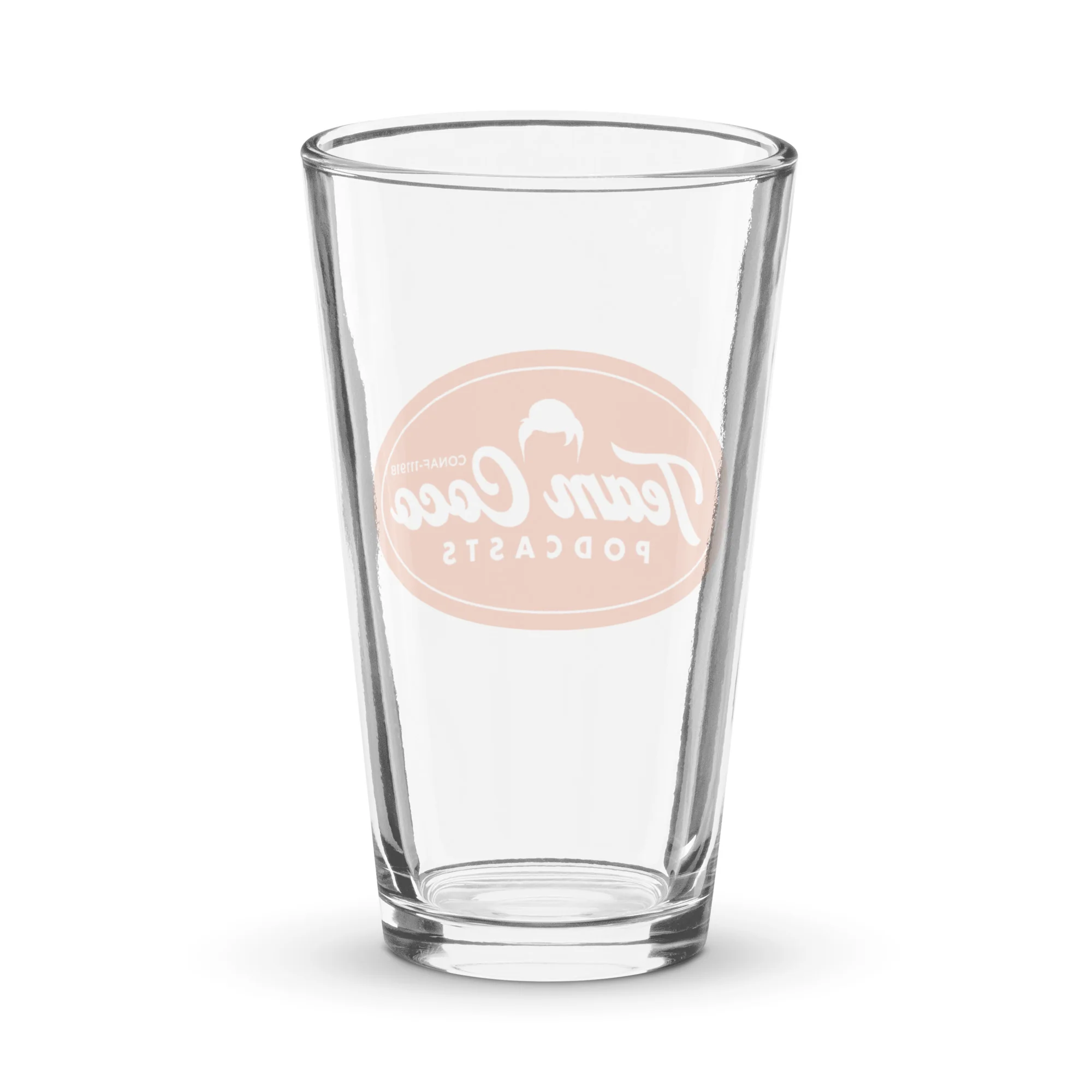 Conan O'Brien Needs A Friend: Team Coco Podcasts Pint Glass - Image 2