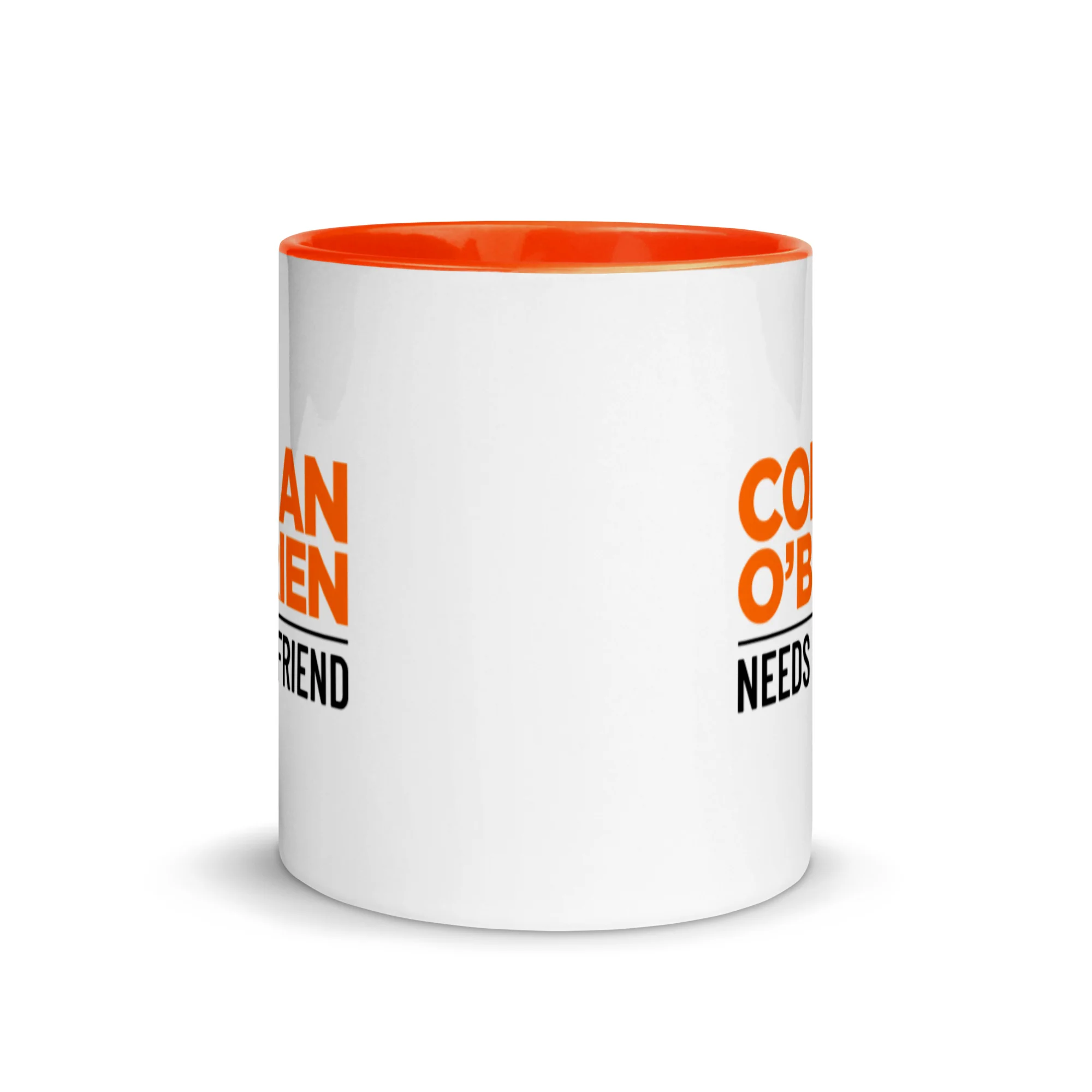 Conan O'Brien Needs A Friend: Title Mug with Color Inside - Image 3
