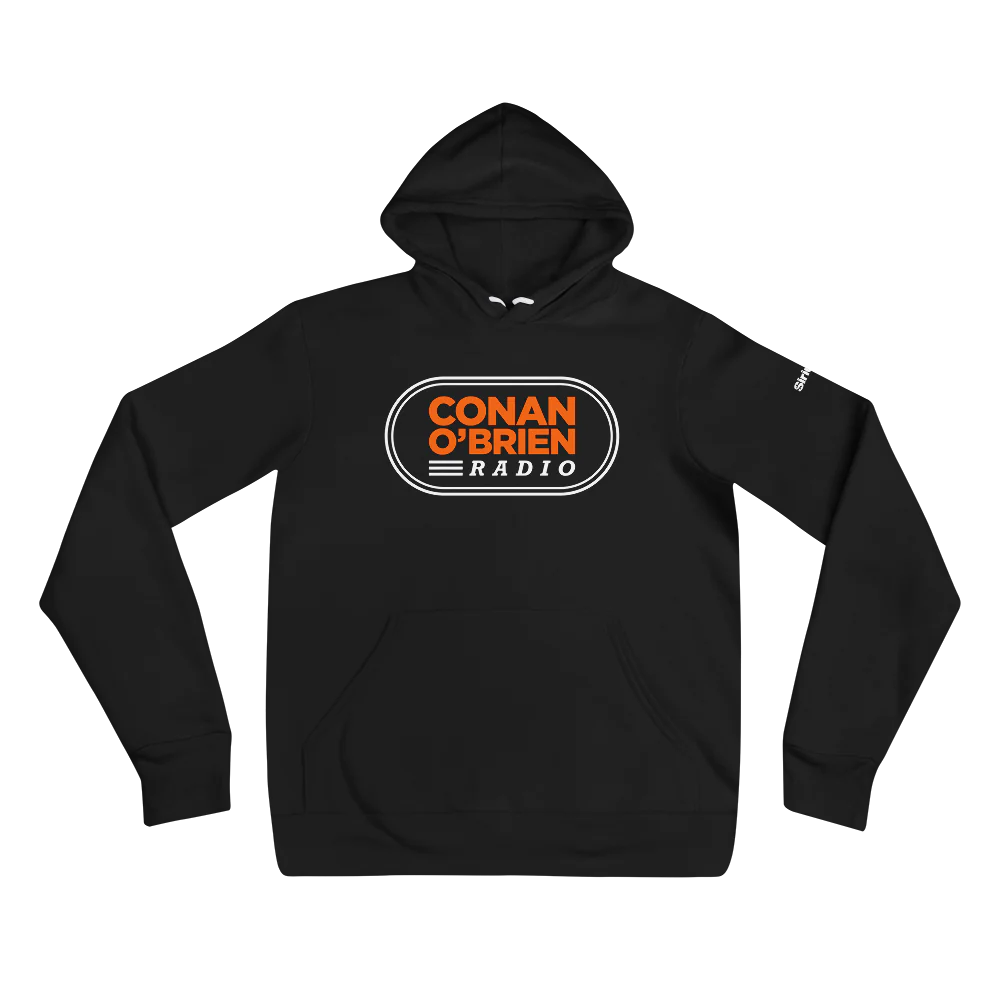 Conan O'Brien Radio: Hoodie (Black) - Image 3