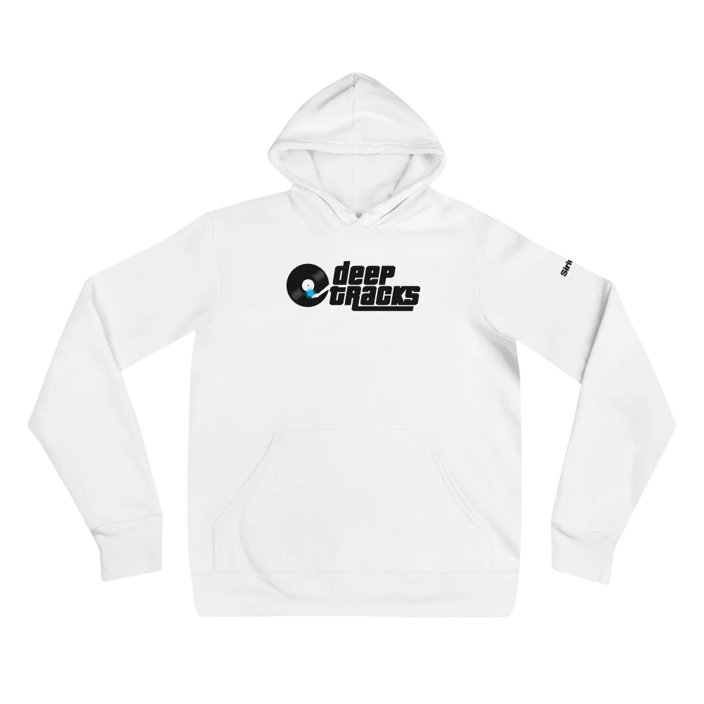 Deep Tracks: Hoodie (White) - Image 2