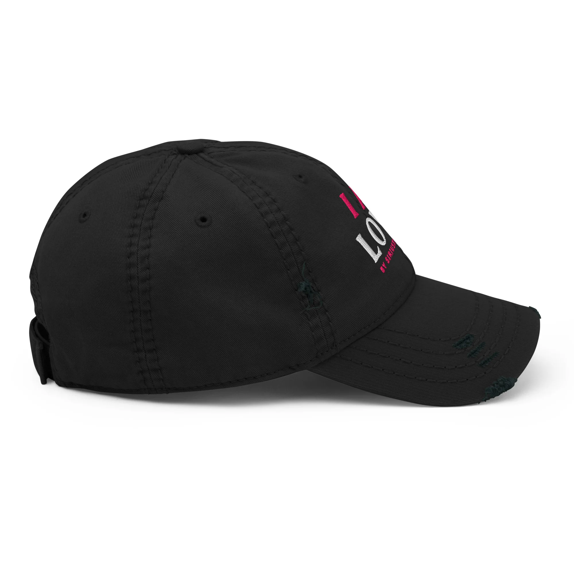 Dr. Laura: I Am Loved Distressed Ball Cap - Image 6