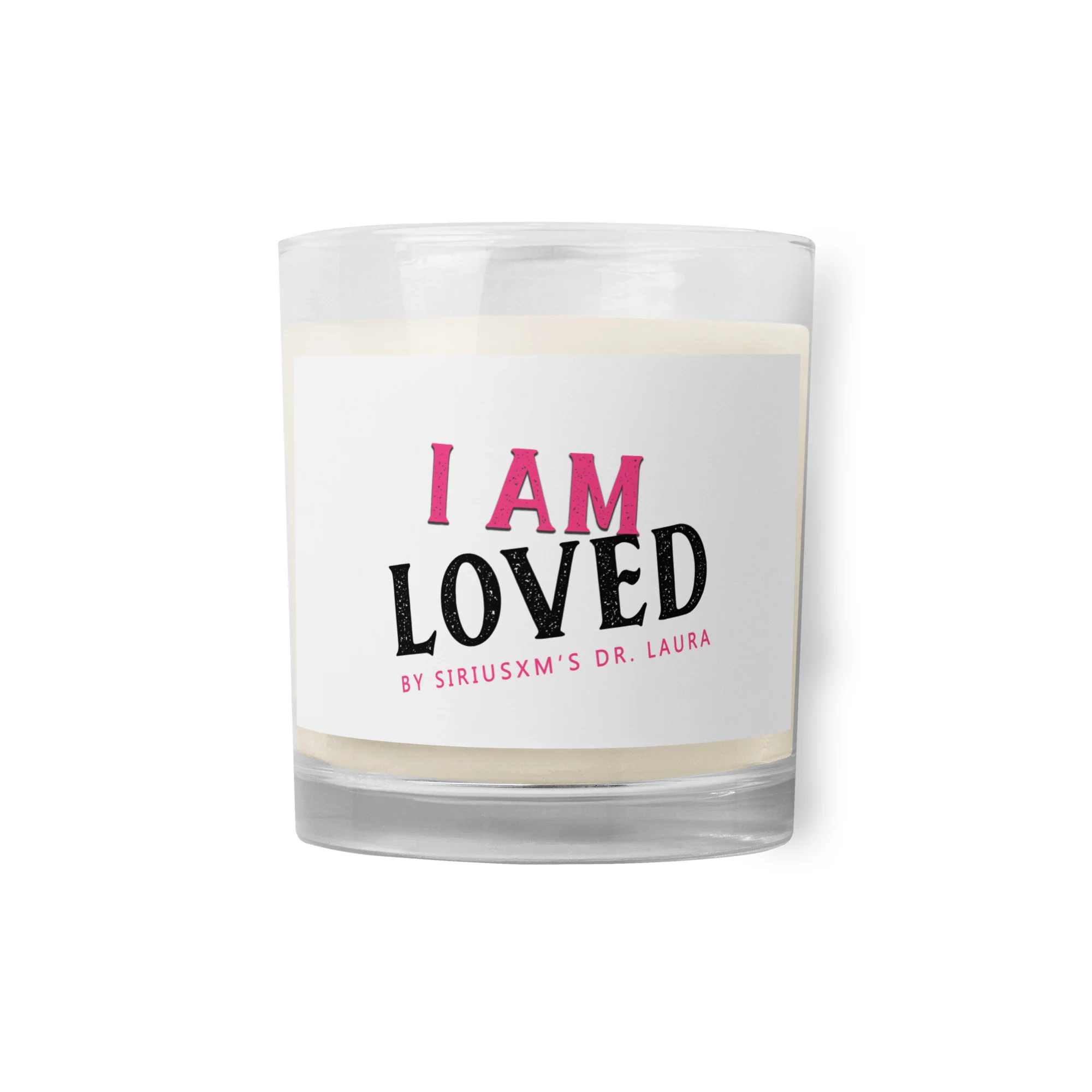 Dr. Laura: I Am Loved Soy Wax Candle - Image 2