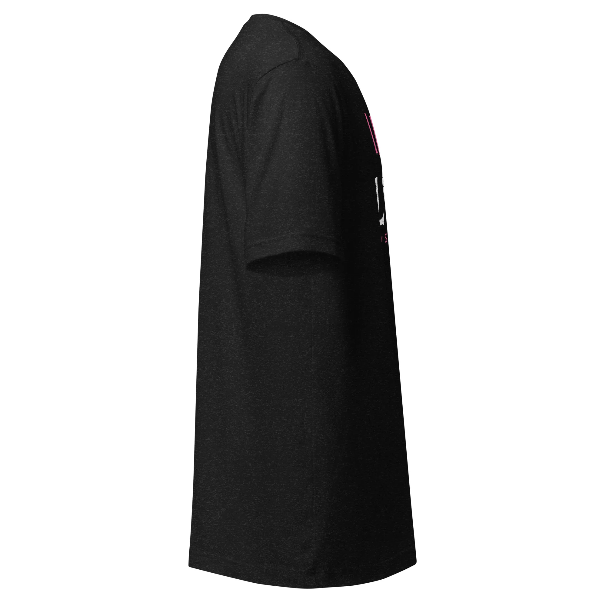 Dr. Laura: I Am Loved Black T-shirt - Image 4
