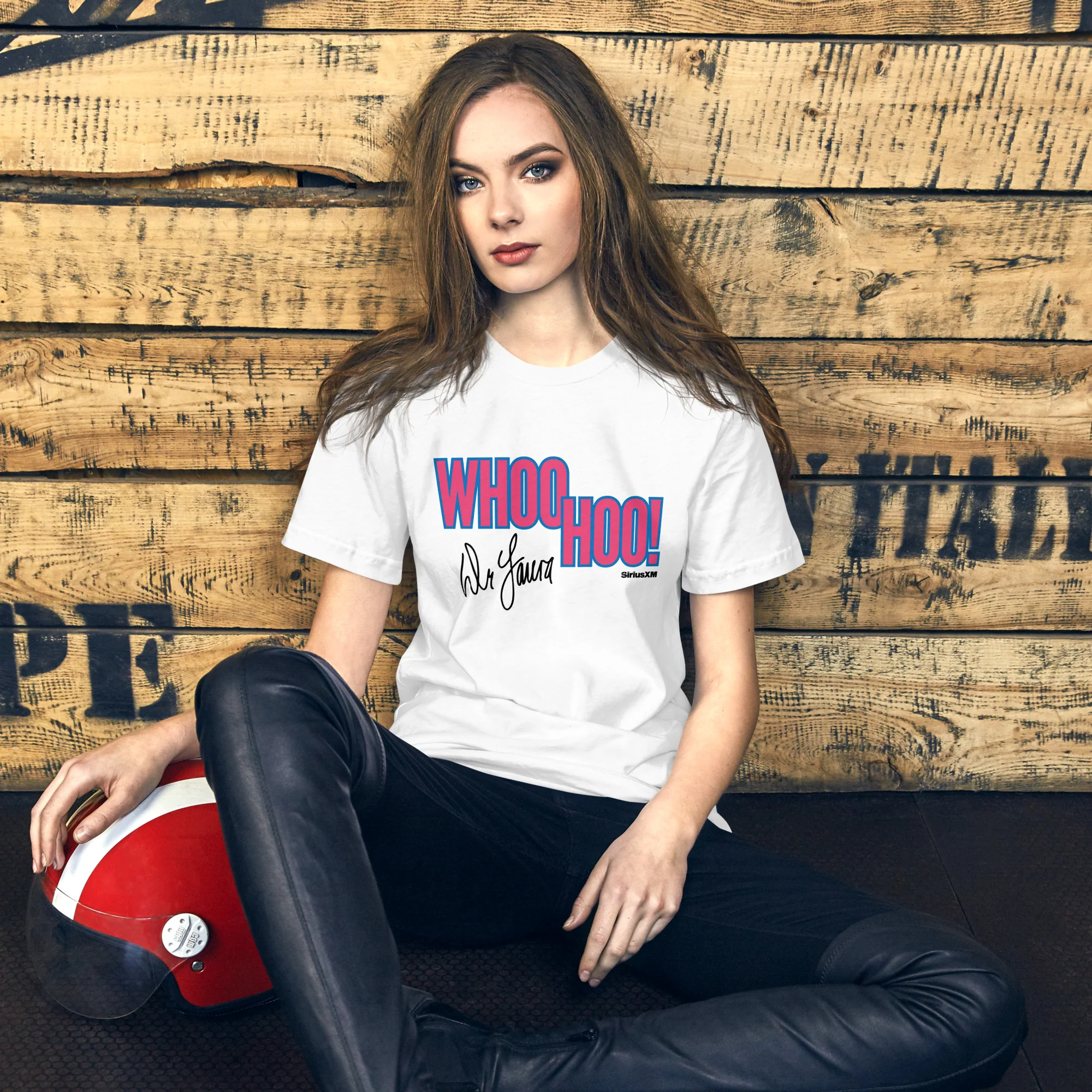 Dr. Laura: Whoo Hoo! T-shirt - Image 4