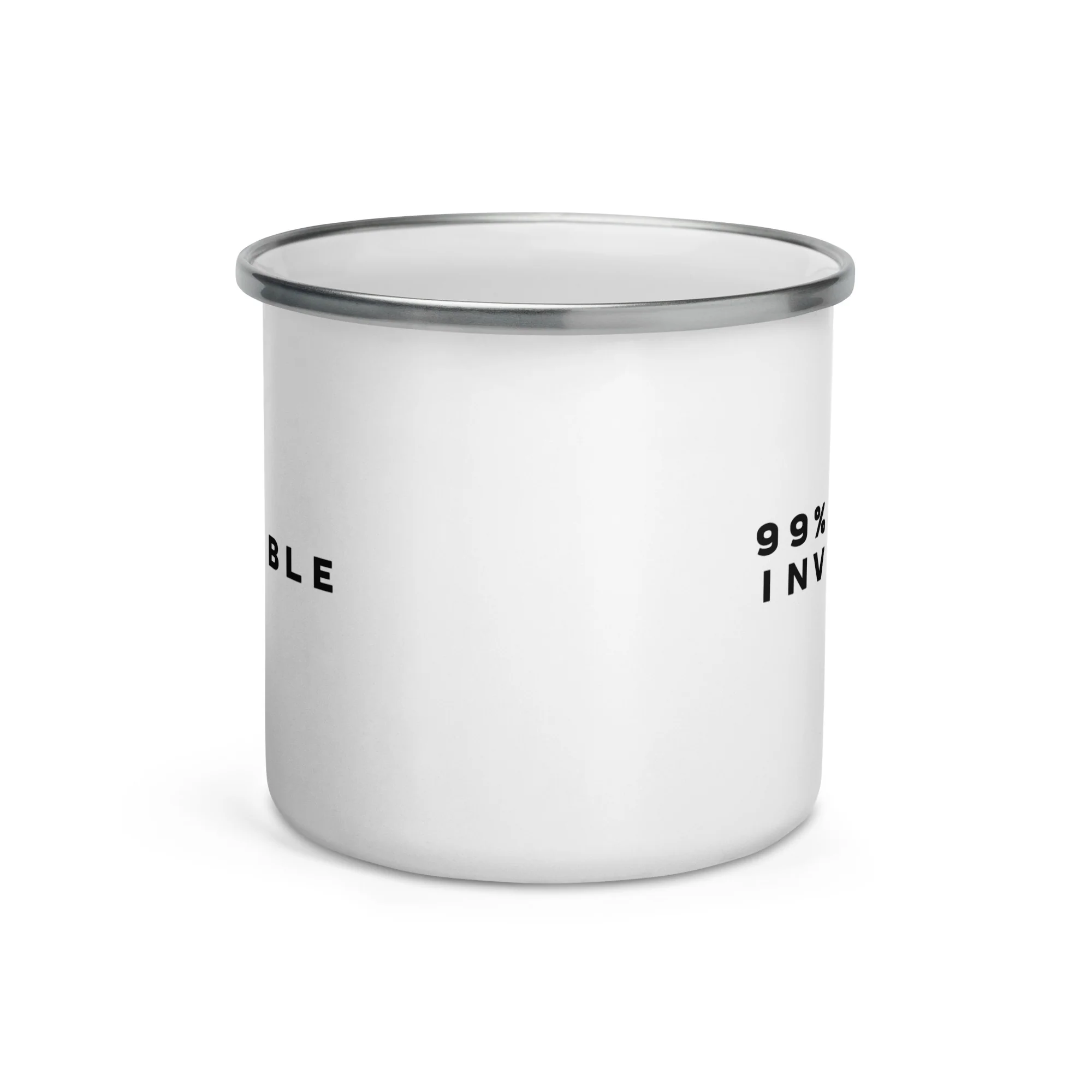 99% Invisible: Enamel Mug - Image 3